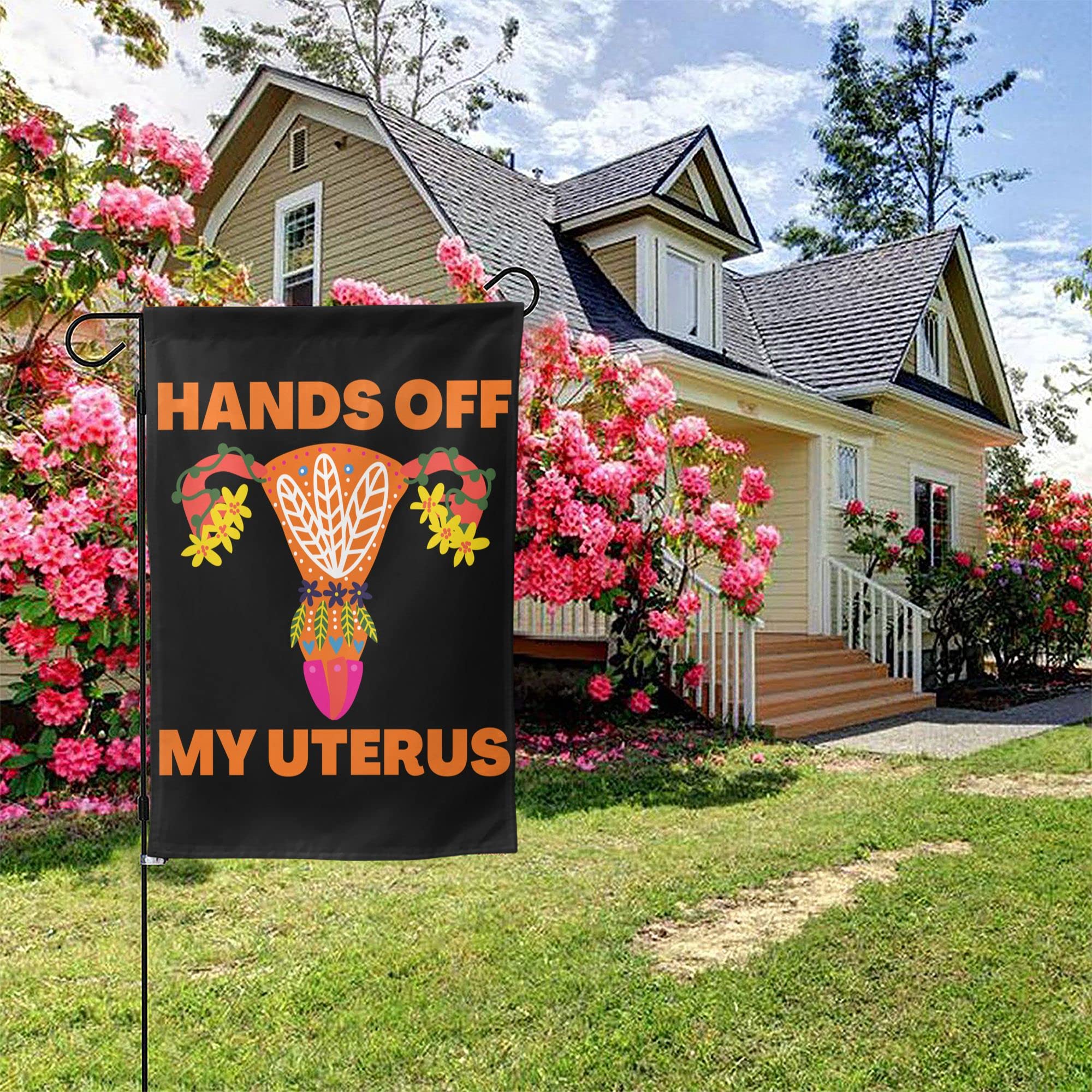 Pro-Choice Women's Rights Garden Flag - 12.5