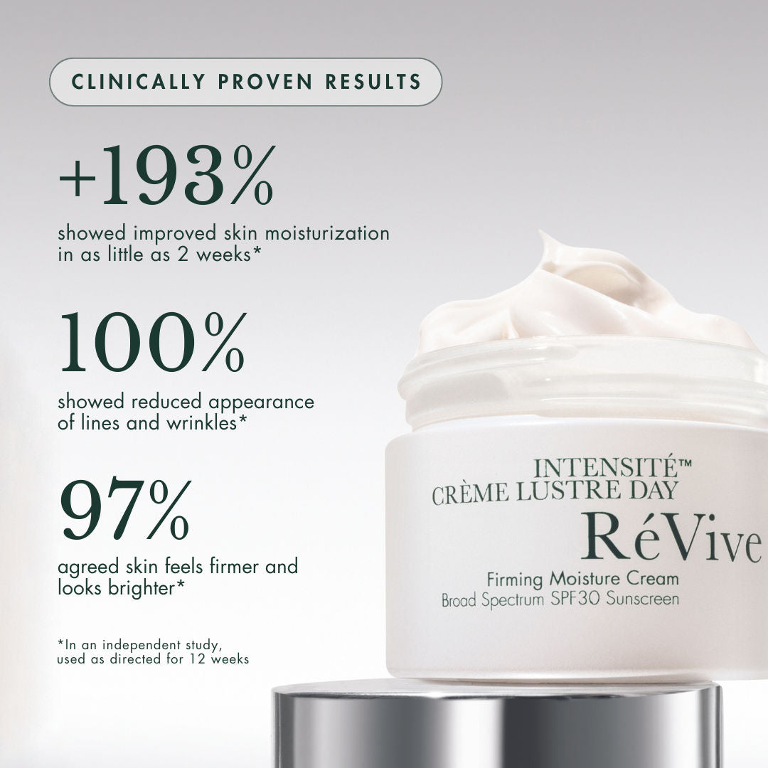 Intensity Creme Lustre Day Firming Moisture Cream with SPF 30 Broad Spectrum Sunscreen - Anti-Aging & Hydrating Face Moisturizer for Daily Skincare Routine