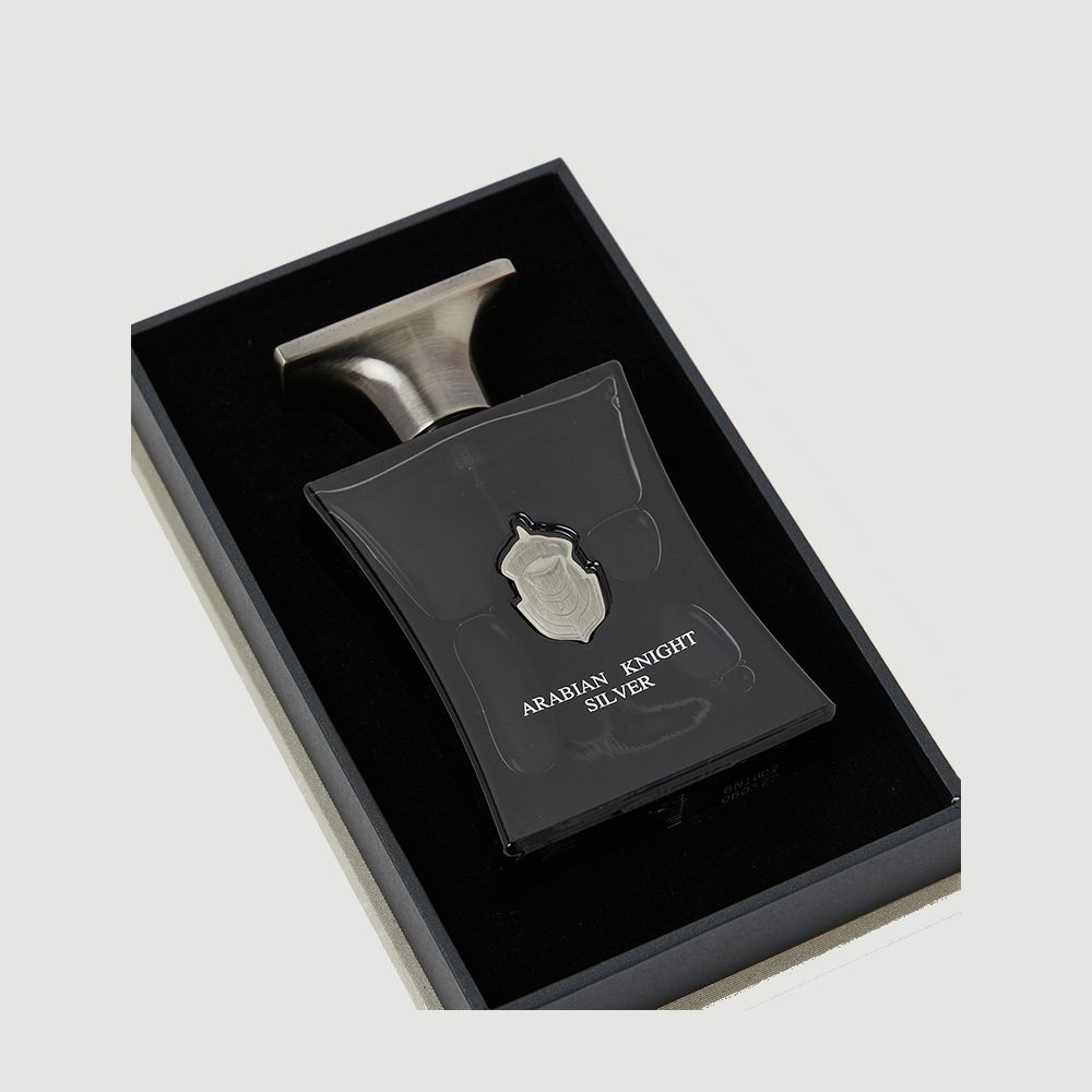 Arabian Knight Silver EDP 100ml - Premium Long Lasting Perfume for Men, Oriental Spicy Fragrance with Amber & Woody Notes | Perfect for Date Night, Special Occasions & Daily Wear