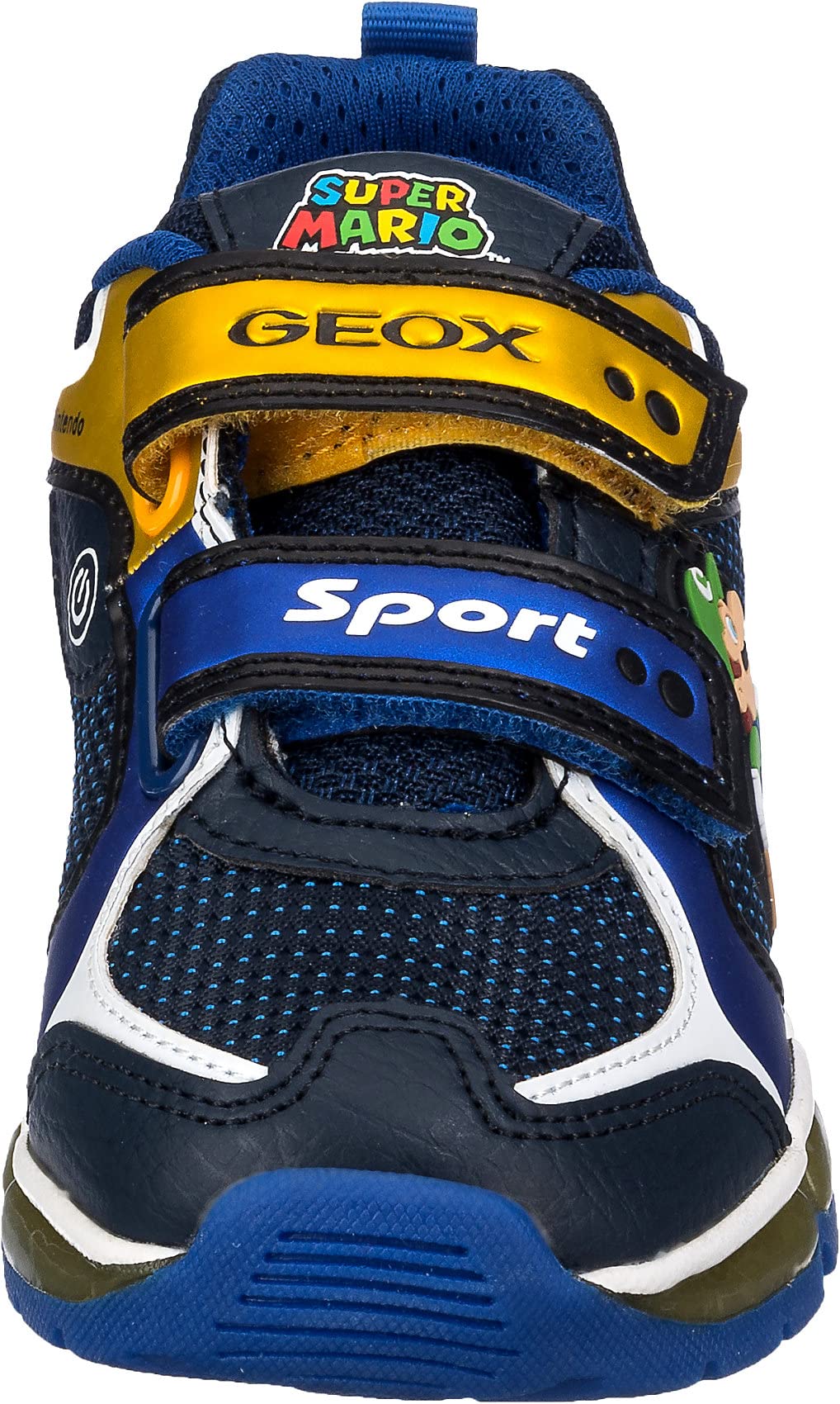 Geox Boys J Android Sneakers - Lightweight Breathable Kids Shoes for School & Play | Comfortable Running Sneakers for Active Boys