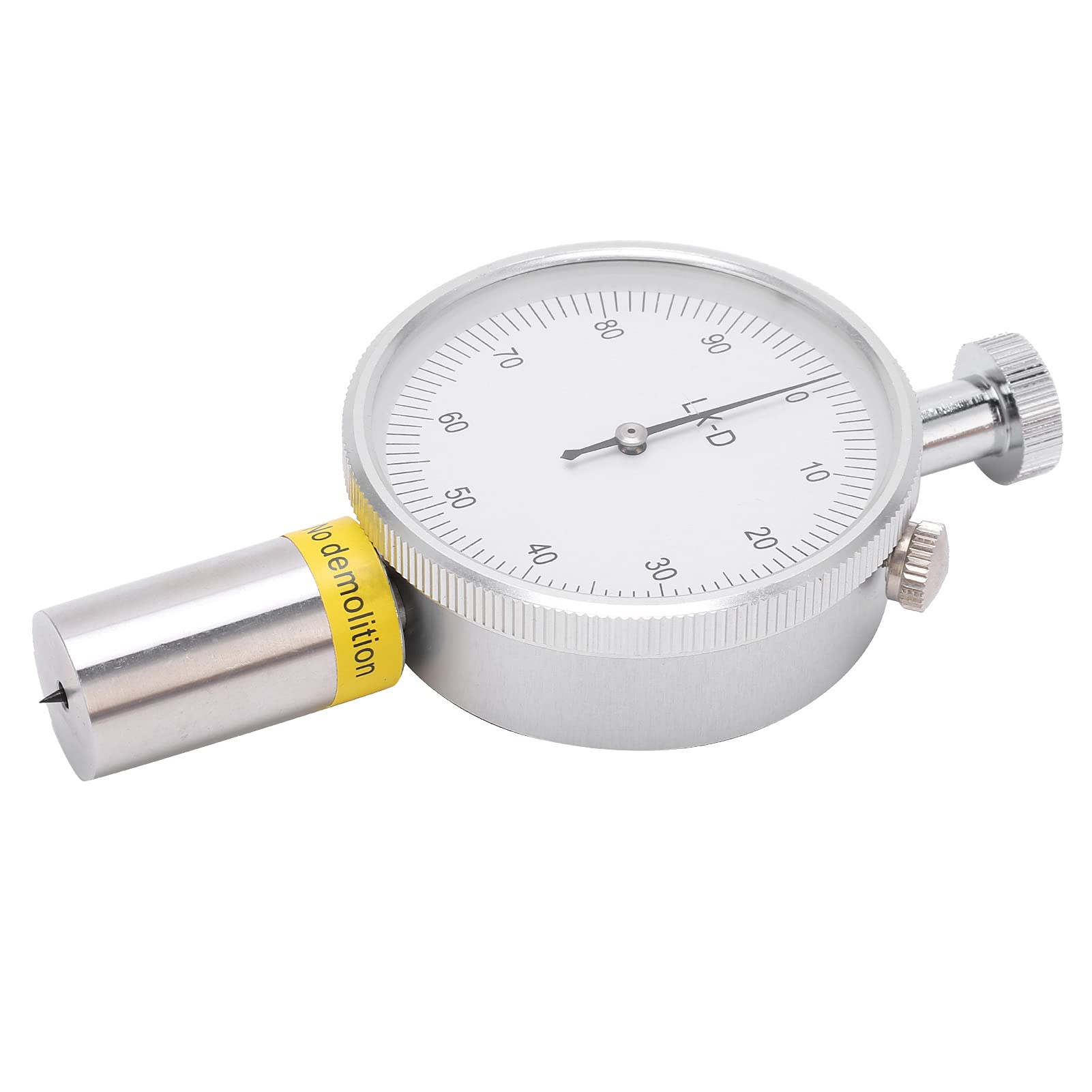 LX-D-1 Shore Hardness Tester 0N-44.5N - Portable Durometer for Glass, Plastic & Rubber - Dial Indicator Hardness Measuring Gauge - Perfect for Quality Control in Manufacturing & Material Testing Labs