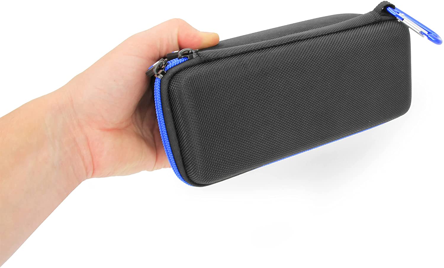 CASEMATIX Durable Hard Protective Case for Sonos Roam Portable Smart Speaker - Shockproof Bluetooth Speaker Cover with Wrist Strap (Black) - Perfect for Travel, Outdoor Adventures & Home Use