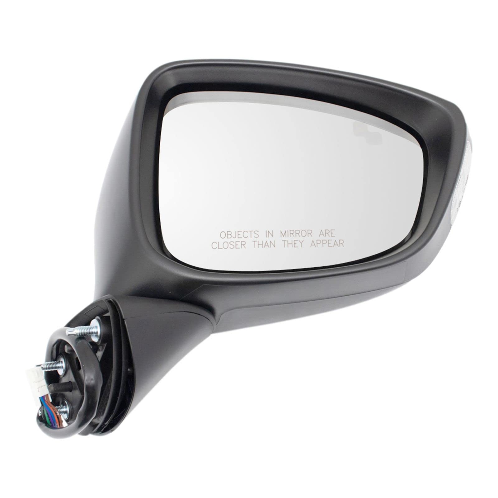 Heated Side Mirror Set with Blind Spot Detection for 2013-2015 Mazda CX-5 - Driver & Passenger Side Replacement (MA1320226 MA1321226) - Perfect for Winter Driving & Enhanced Safety