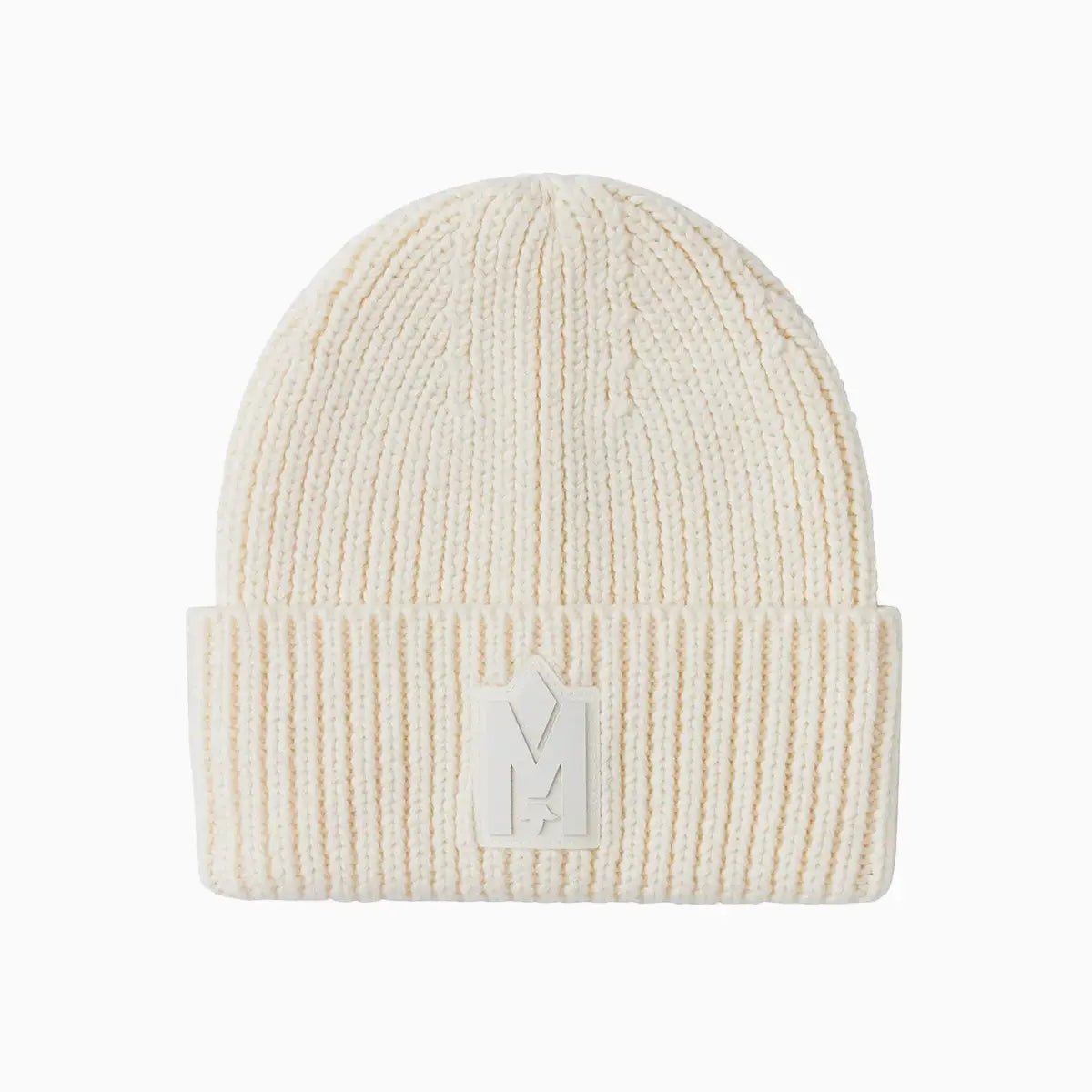 JUDE MZ Hand Knit Ribbed Cuff Beanie Hat - Warm Winter Knitted Toque for Men & Women - Perfect for Skiing, Snowboarding and Cold Weather Activities