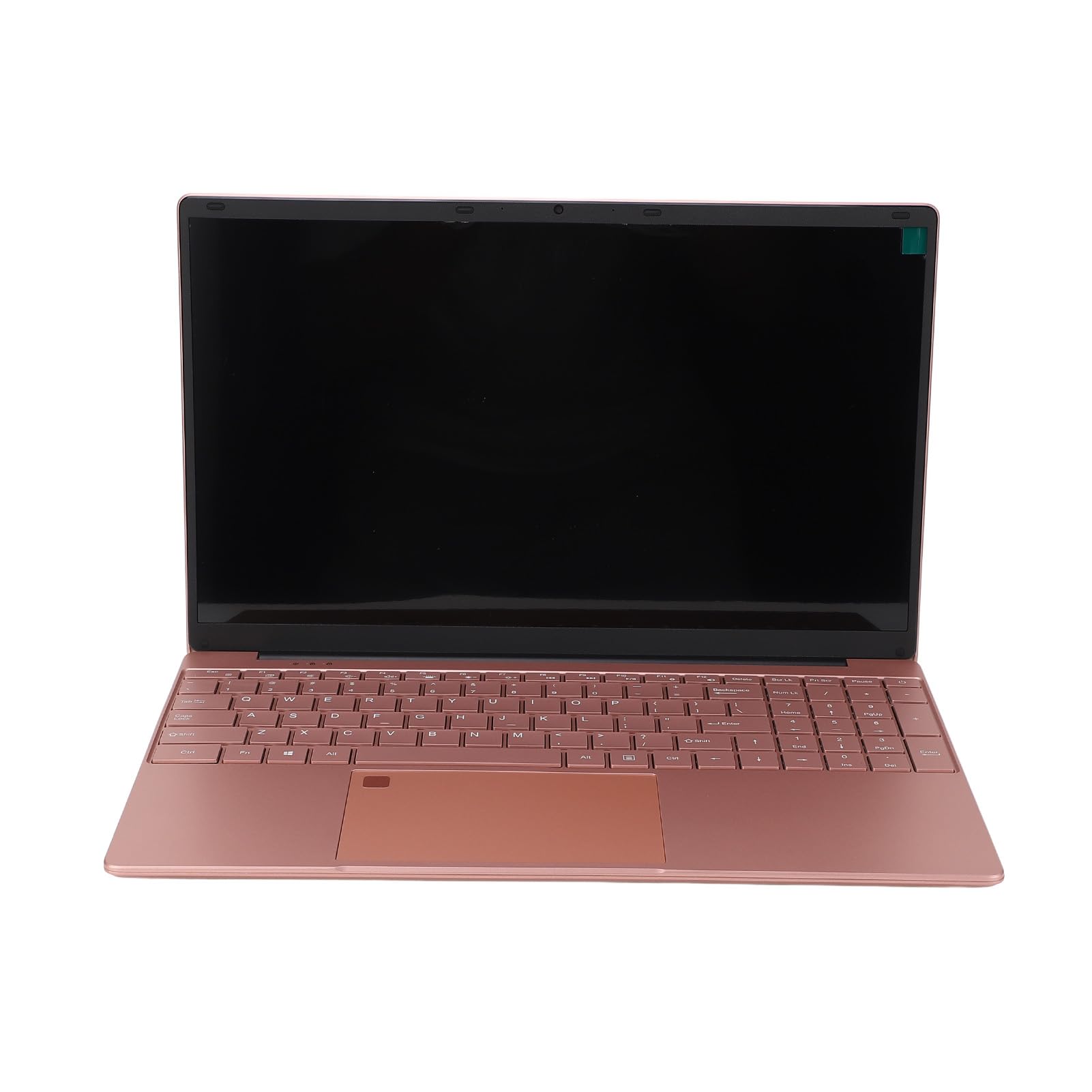 Pink Laptop with 2K HD IPS Display - 12GB RAM 128GB Storage, Portable Travel Laptop with UK Plug (100-240V) - Perfect for Business Trips, Remote Work & College Students