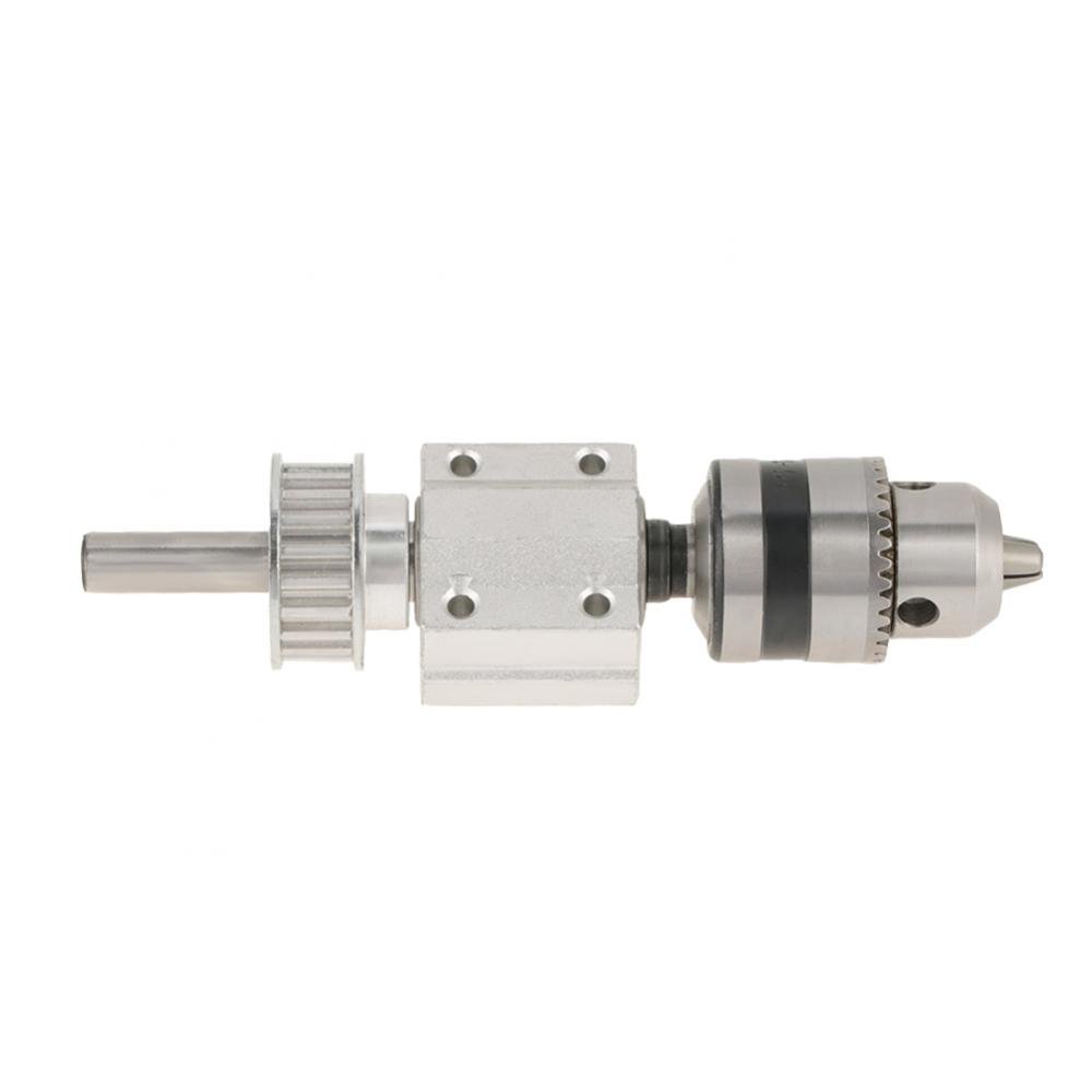 Lathe Press Motor Chuck Adapter - High Precision Unpowered DIY Spindle Assembly for Hand Drill Bits | Compatible with Drill Press, Table Grinder & Table Saws | Perfect for Woodworking, Metalworking & DIY Projects