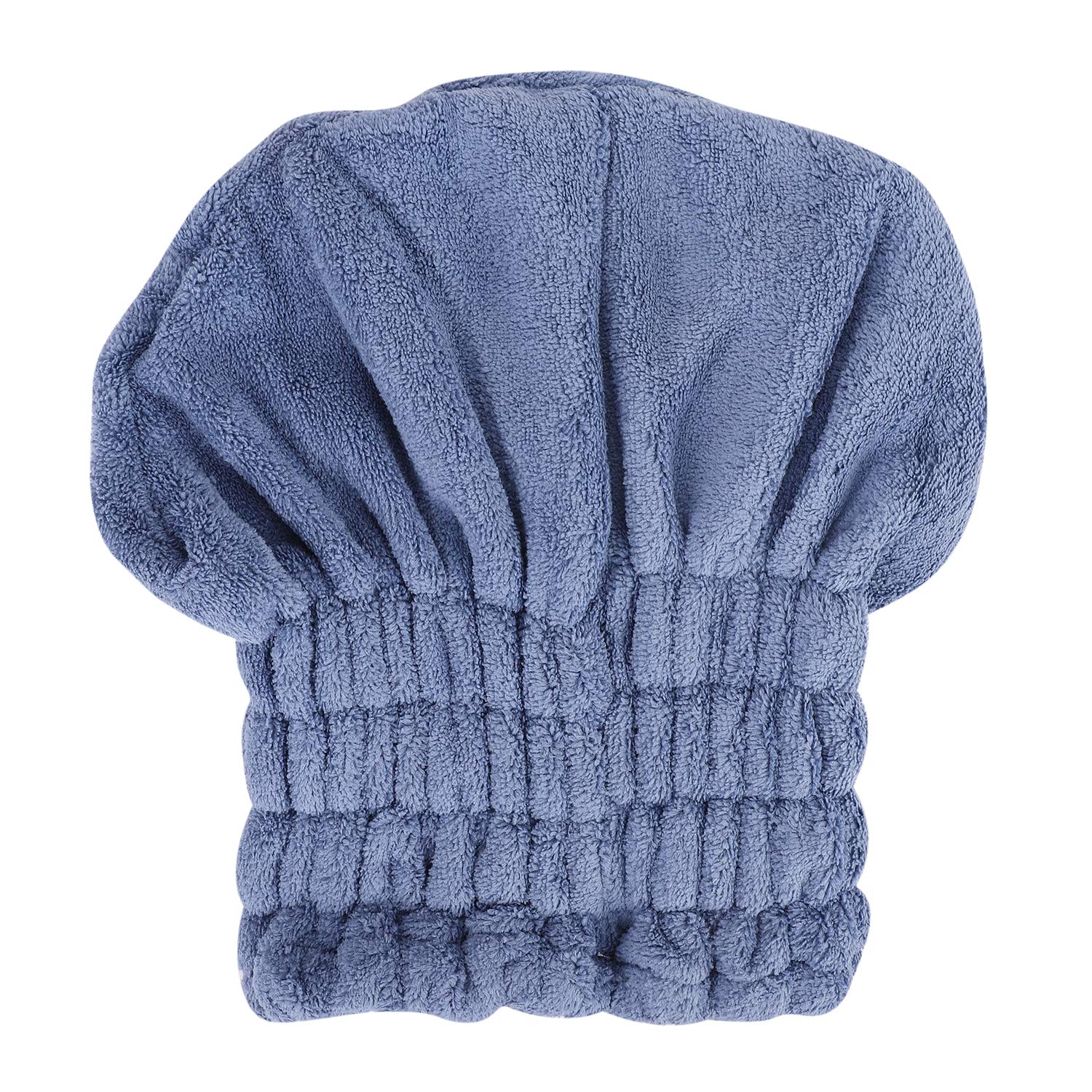 **Super Absorbent Microfiber Hair Towel Wrap - Quick Dry Hair Turban for Long & Curly Hair - Soft & Gentle Hair Drying Towel for Shower, Bath & Post-Workout - Perfect for Wet Hair & Sensitive Scalp**