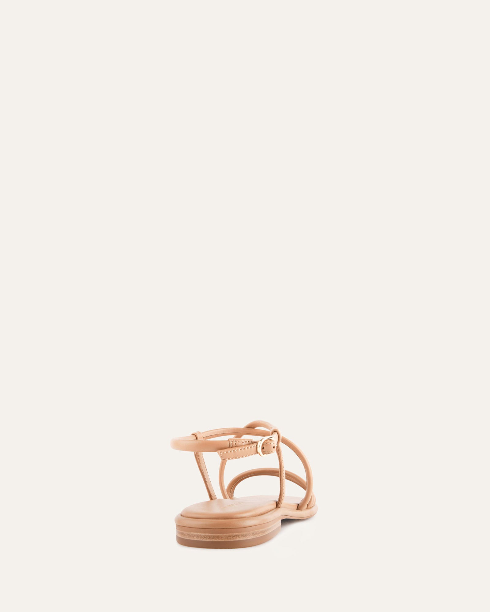 **Catalina Flat Sandals - Genuine Toffee Leather Comfortable Women's Sandals for Beach, Vacation & Summer Outfits**