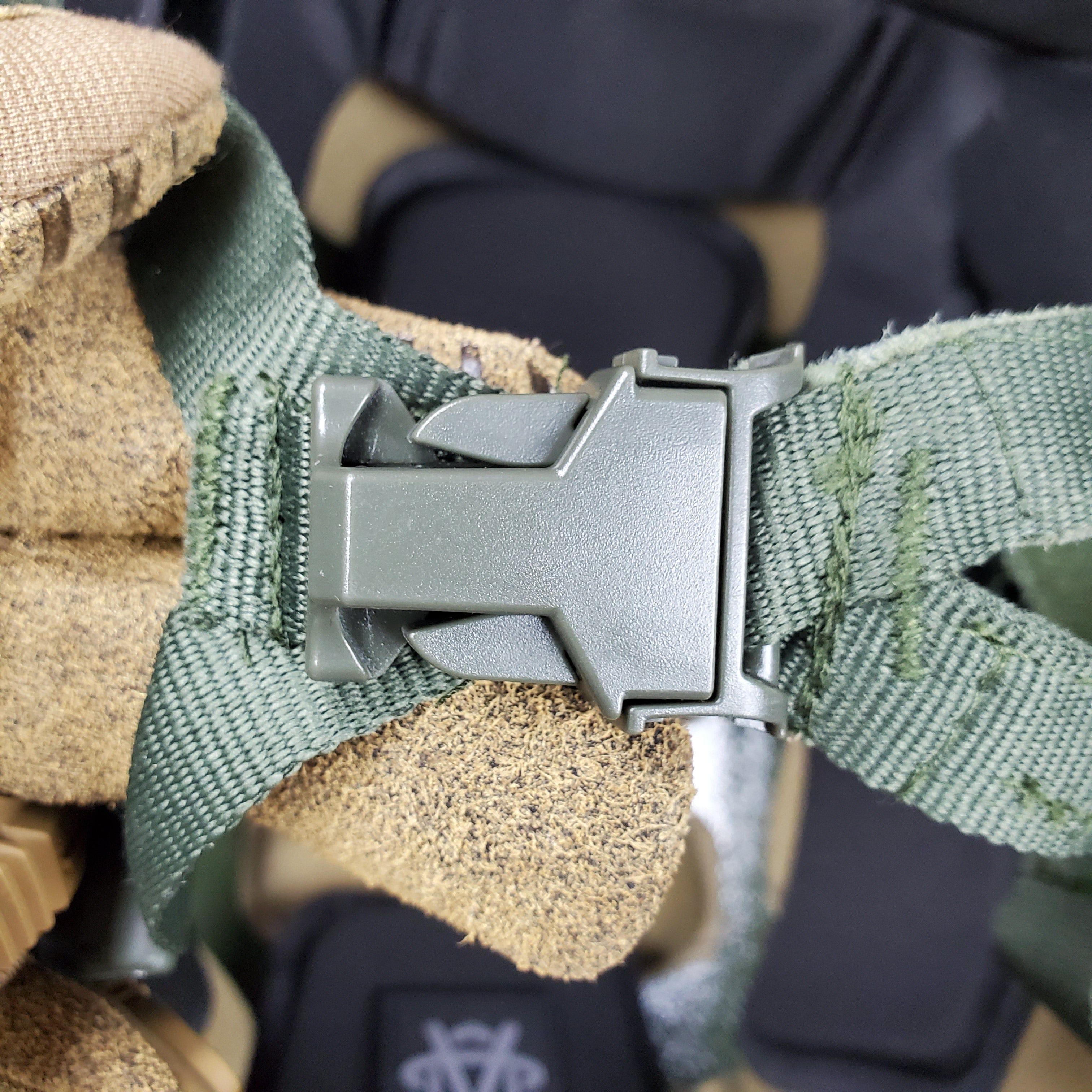 Ballistic Helmet with Face Shield - NIJ Level IIIA+ Certified Military & Tactical Head Protection for Combat, Shooting & Security Operations