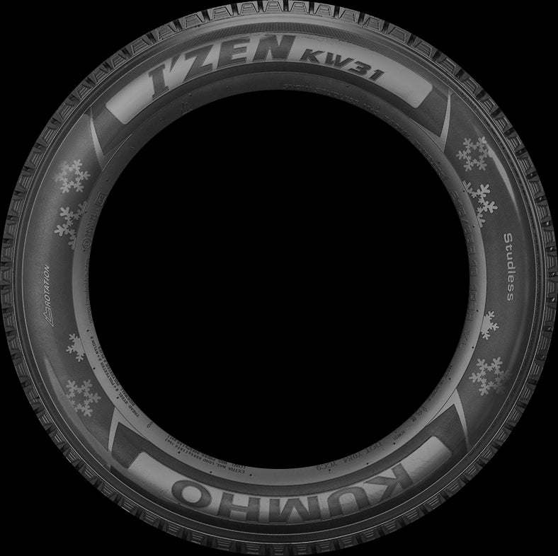 Kumho I'Zen KW31 195/55R15 85R All-Season Tires - High Performance, Durable & Quiet for Sedans, SUVs & Compact Cars - Perfect for Daily Commute, Highway Driving & All Weather Conditions