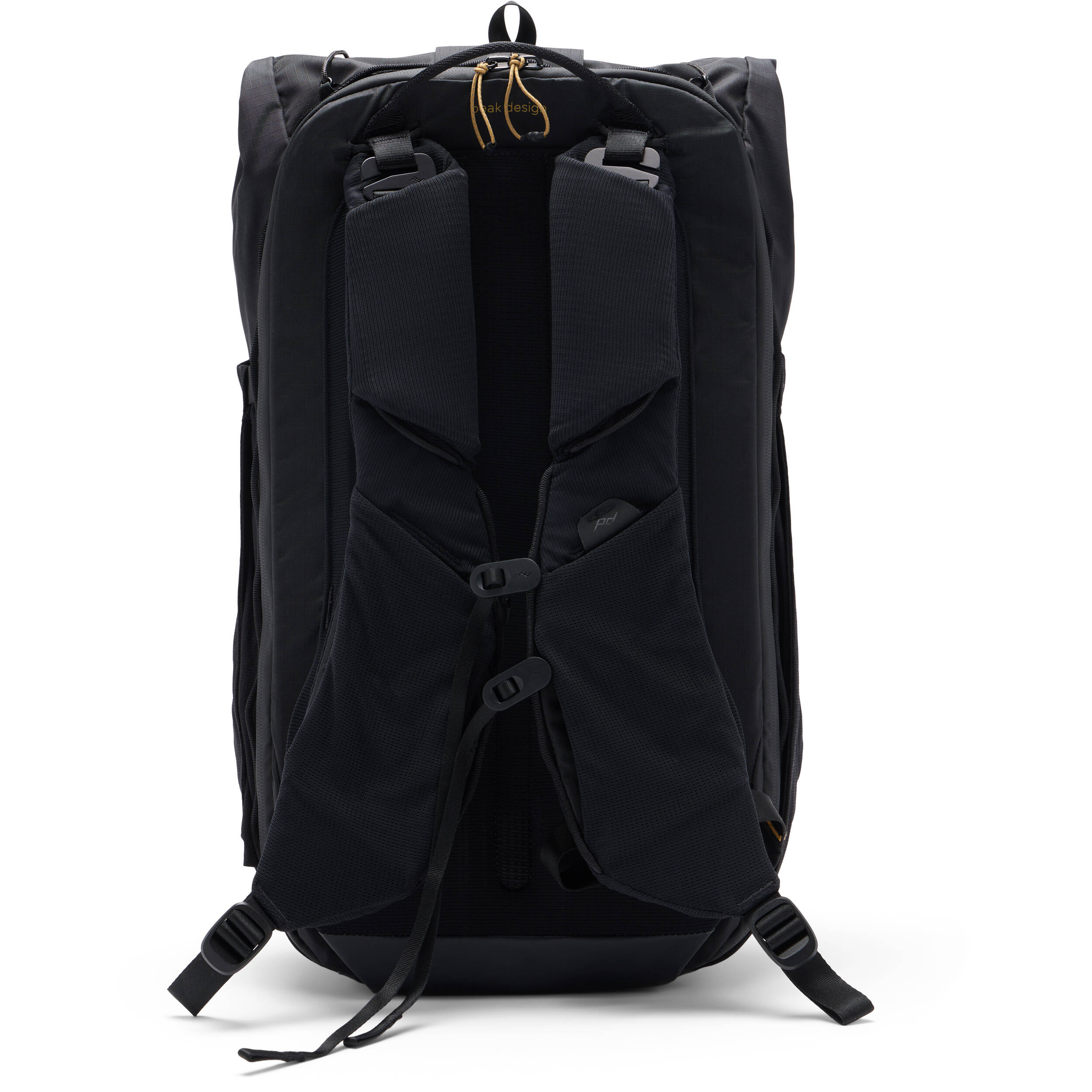 Peak Design 25L Outdoor Backpack - Waterproof Hiking Backpack for Travel & Photography | Durable Daypack for Camping, Commuting & Adventure Gear (Black)