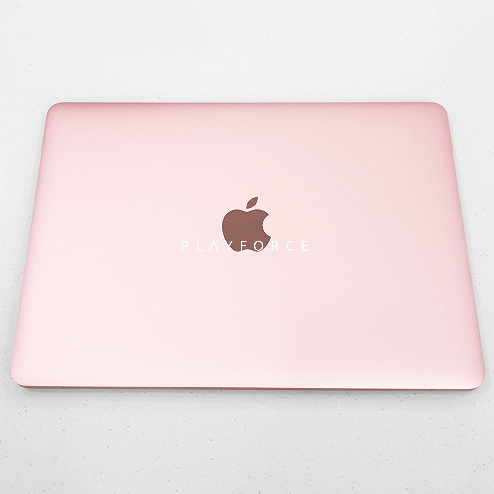 2017 MacBook 12-inch Laptop - 512GB SSD, Rose Gold (Intel Core M3, Retina Display) | Perfect for Students, Business Professionals & Travel Use