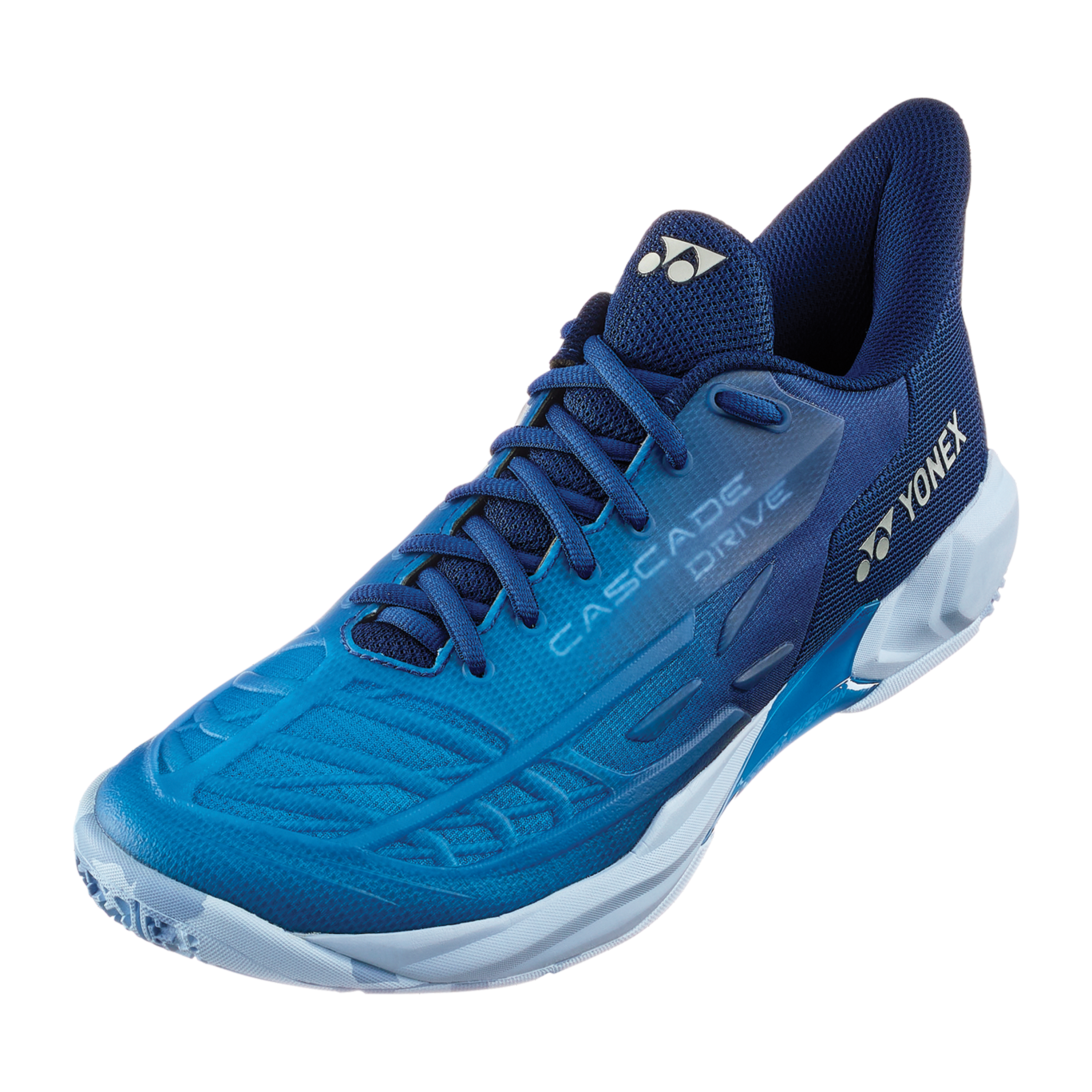 Yonex Power Cushion Cascade Drive Gen 2 Men's Badminton Shoes - Lightweight & Shock Absorbing for Indoor Court Sports (Clear Blue) | Perfect for Badminton, Squash & Indoor Tennis Players