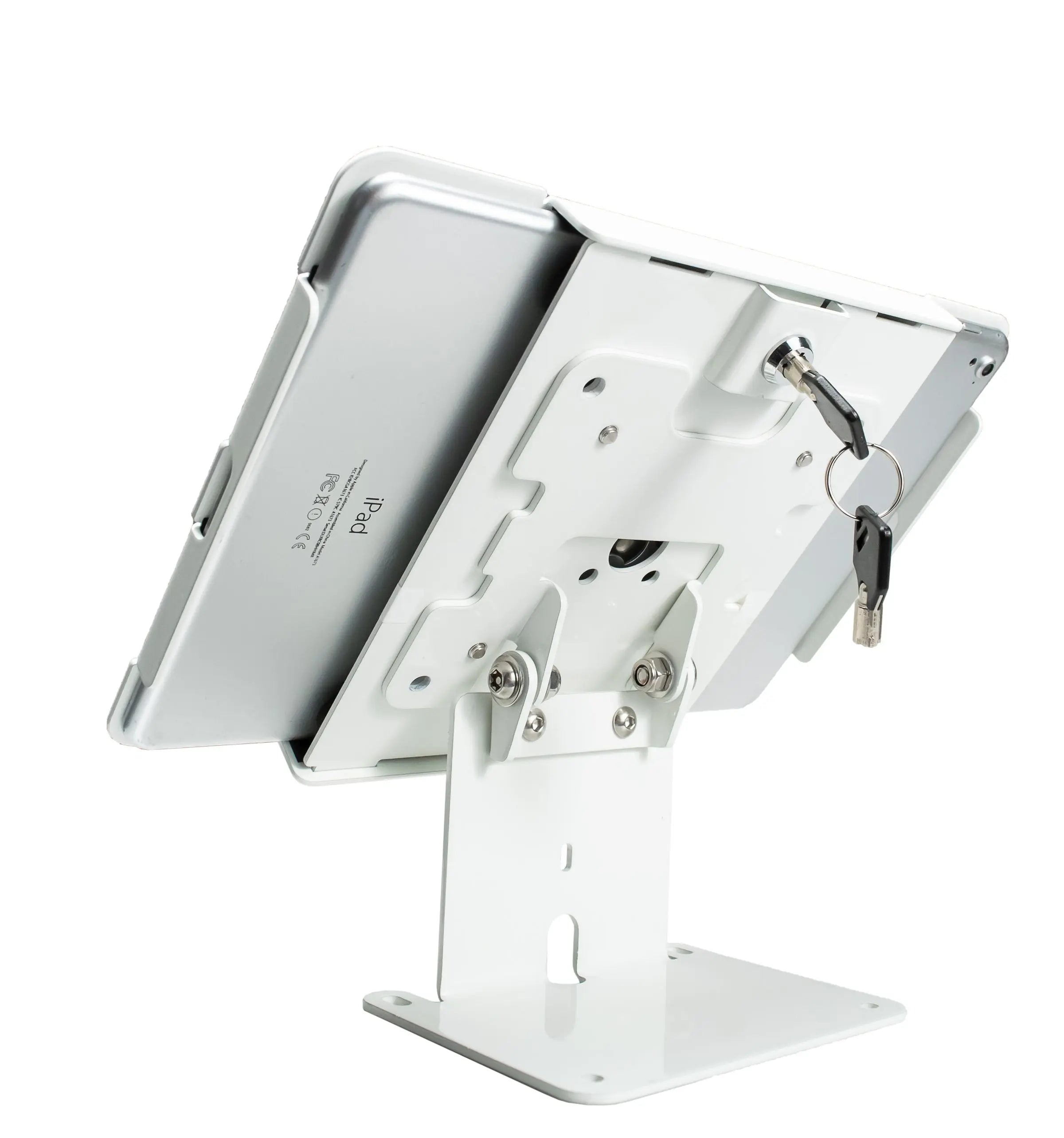 Secure Locking Angle Flip Stand - Adjustable Phone & Tablet Holder for Desk, Bed, Car - Perfect for Watching Videos, Reading & Video Calls