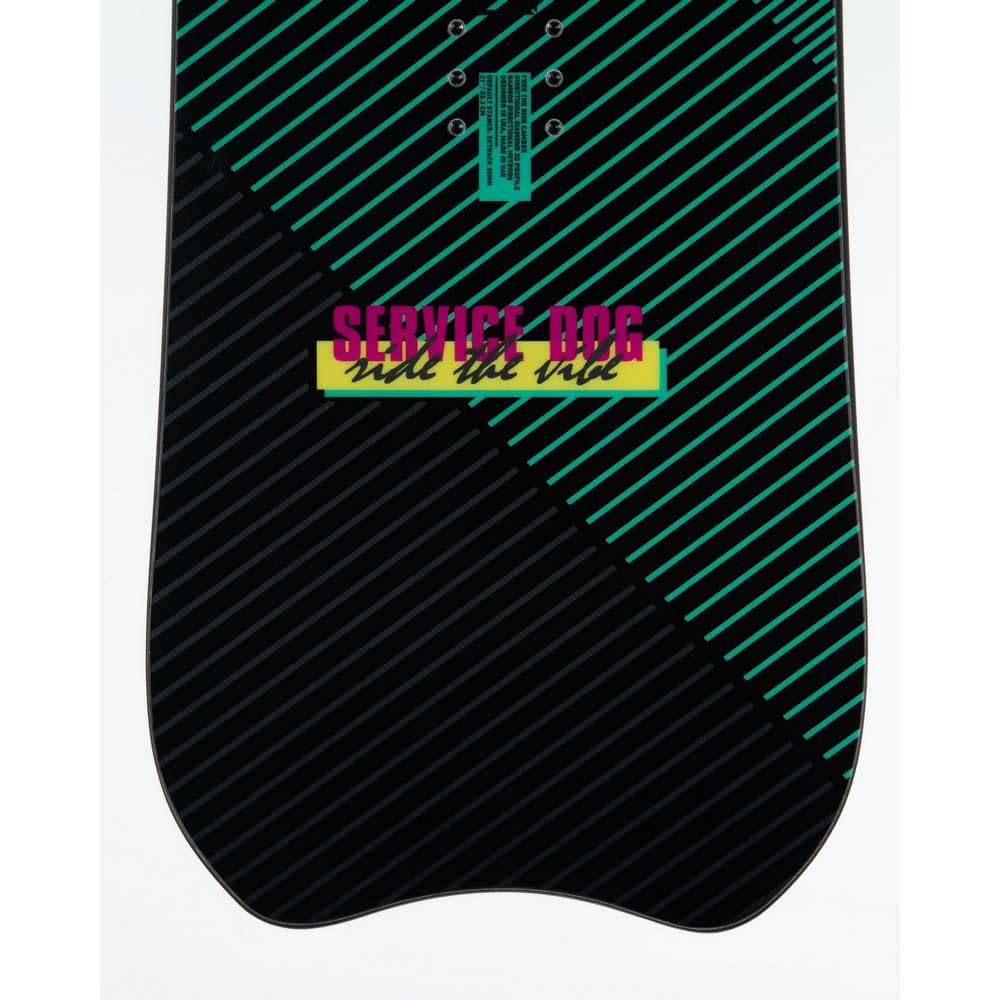 Rome Men's Service Dog Directional Snowboard - All-Mountain Freestyle Snowboard for Men - Perfect for Powder, Groomers & Park Riding