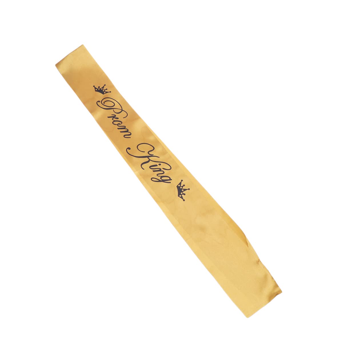 PRETYZOOM Prom King & Queen Satin Sashes - 2pcs Graduation Party Decor for Prom, Wedding, Bridal Shower & Bachelorette Events - Elegant School Dance Accessories for Homecoming & Special Occasions