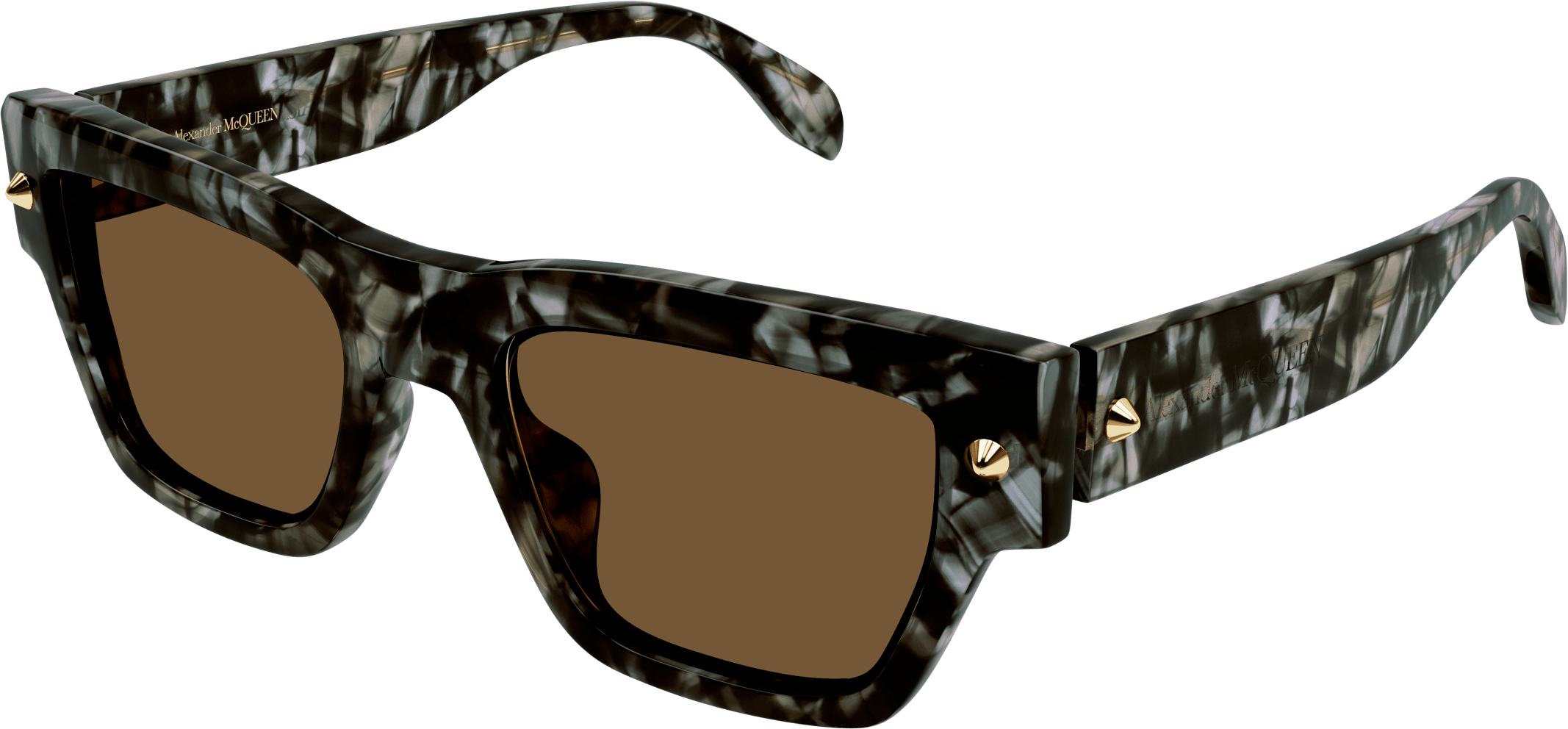 Alexander McQueen AM0409S Sunglasses - Luxury Designer Shades for Men & Women - Perfect for Outdoor Activities, Travel & Fashion