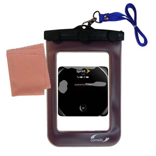 Waterproof Protective Case for Sierra Wireless Overdrive 3G/4G Mobile Hotspot - Floating Design for Underwater Use, Beach, Pool & Outdoor Activities