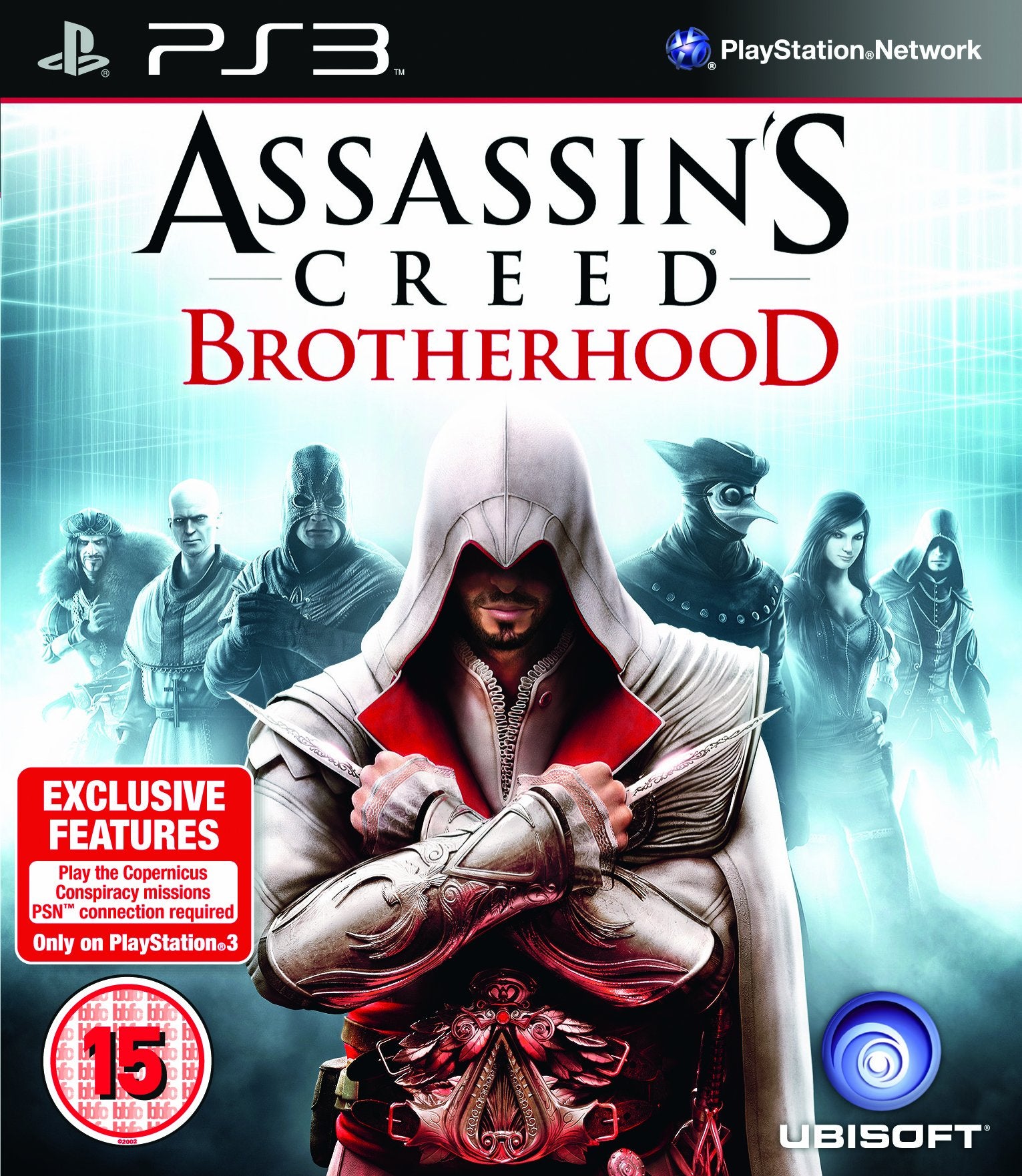 Assassin's Creed: Brotherhood (CIB) - PlayStation 3 Game | Complete in Box | Action-Adventure Stealth Game | Perfect for Fans of Historical Fiction & Open-World Gaming
