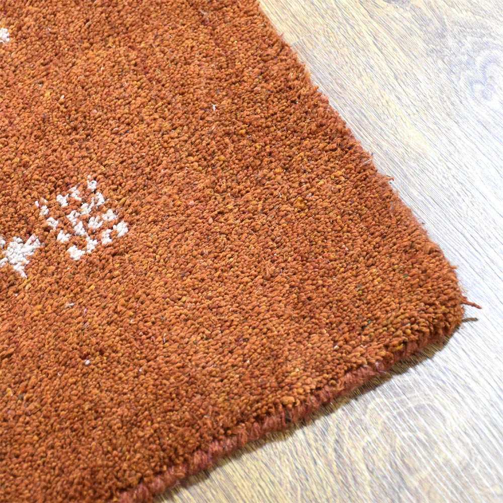 Handmade Poise Hand Knotted Area Rug - Premium Wool Living Room Carpet for Home Decor, Bedroom & Office