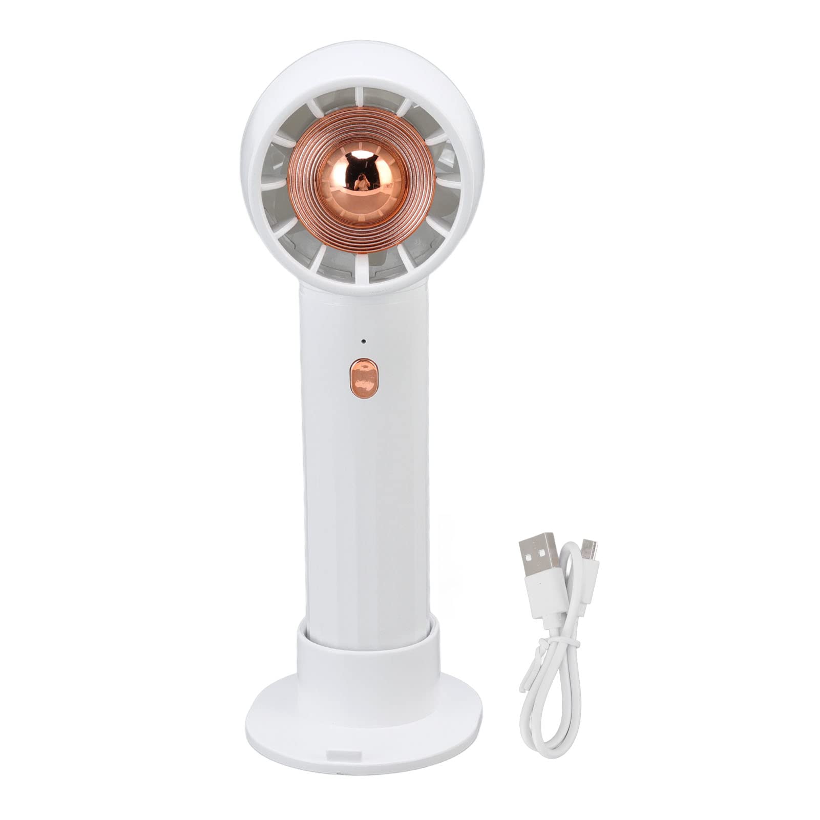 Watris Veiyi Portable Handheld Fan - Rechargeable, Ultra-Quiet, Lightweight Electric Fan for Home, Office, Travel & Outdoor Activities | Perfect for Camping, Hiking, Beach & Daily Use