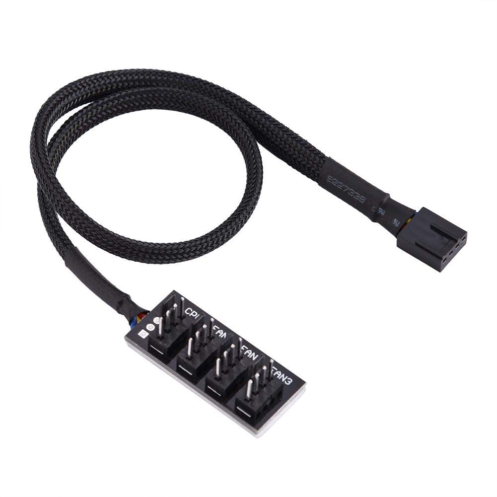 Yencoly Power Cable Extender - Detachable Motherboard Connector for Case Fan, CPU Fan & Modular Power Supply | Perfect for PC Builds, Gaming Rigs & Custom Computer Setups