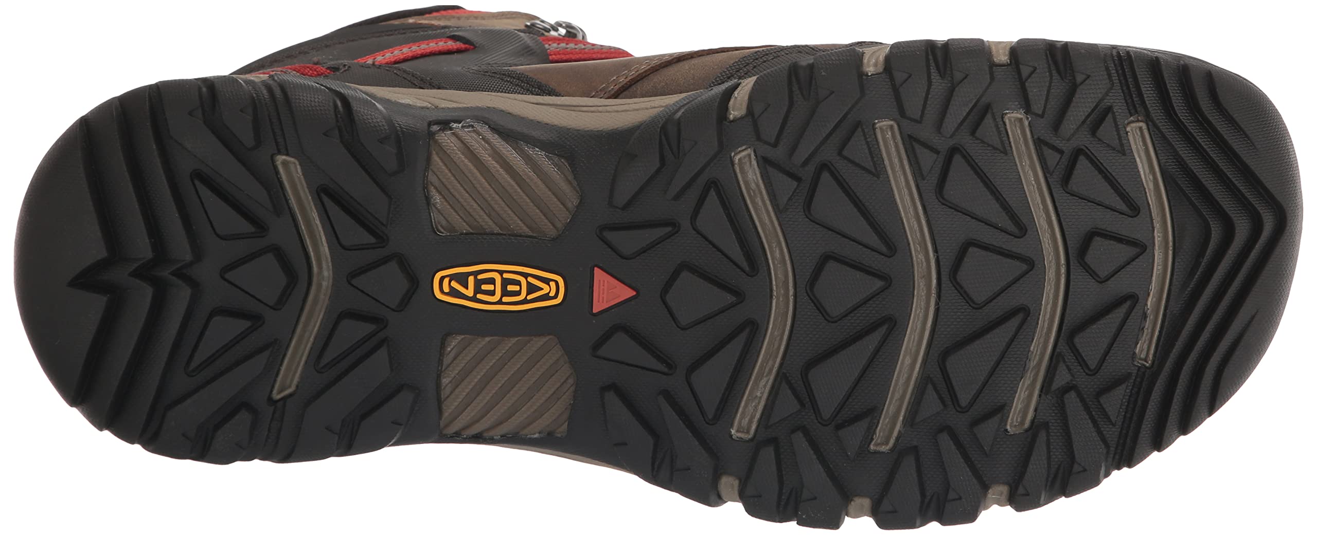 KEEN Men's Ridge Flex Mid Height Waterproof Hiking Boots - Lightweight & Durable Outdoor Shoes for Trekking, Camping & Trail Walking - Perfect for Adventurers & Hikers