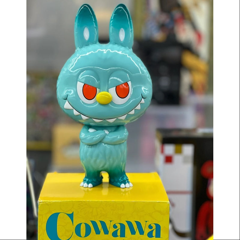 Labubu The Monsters Cowawa Blue Kasing Lung - Limited Edition Collectible Figure for Anime & Pop Culture Fans | Perfect for Display, Gifts & Home Decor