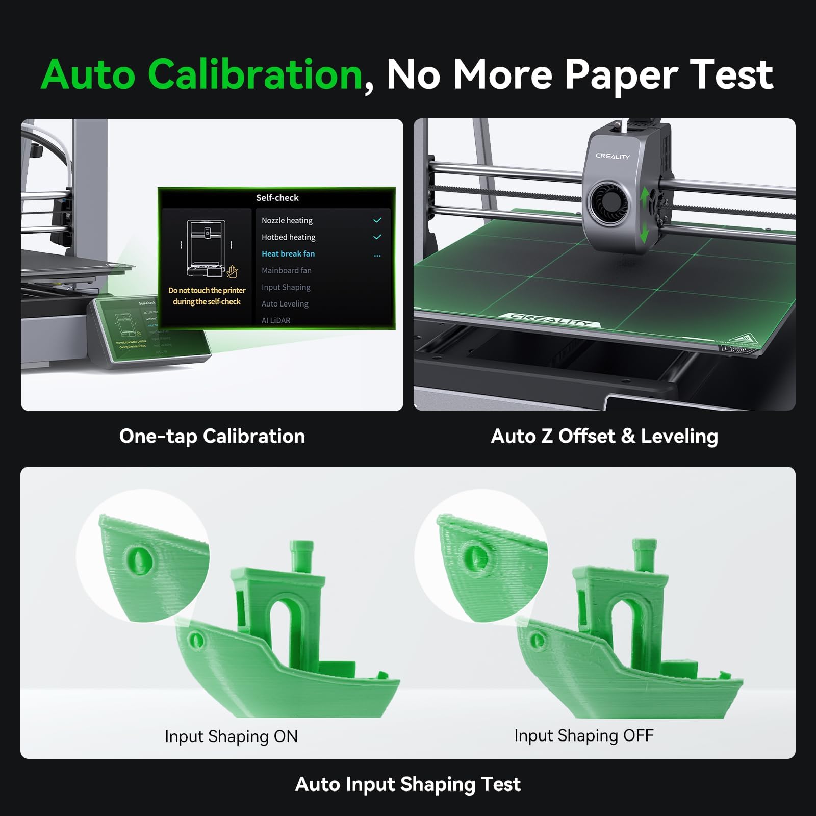 Creality Ender 3 V3 Plus 3D Printer - 600mm/s High-Speed Printing, Auto Leveling, Direct Drive Extruder | Large Build Volume 11.8x11.8x13in | Perfect for Home DIY, Prototyping & Educational Projects