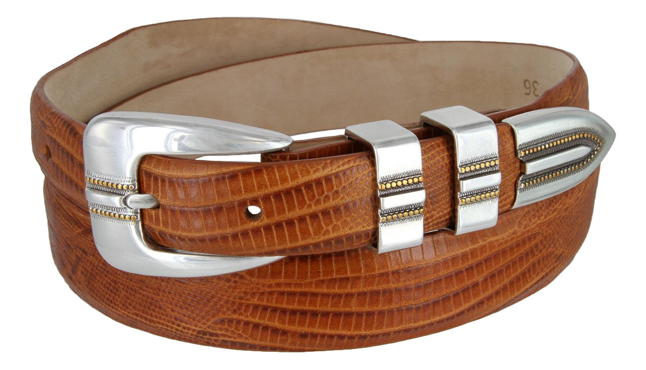 Premium Genuine Italian Leather Dress Belts for Men - Classic Business & Formal Wear Accessories - Perfect for Office, Weddings & Special Occasions