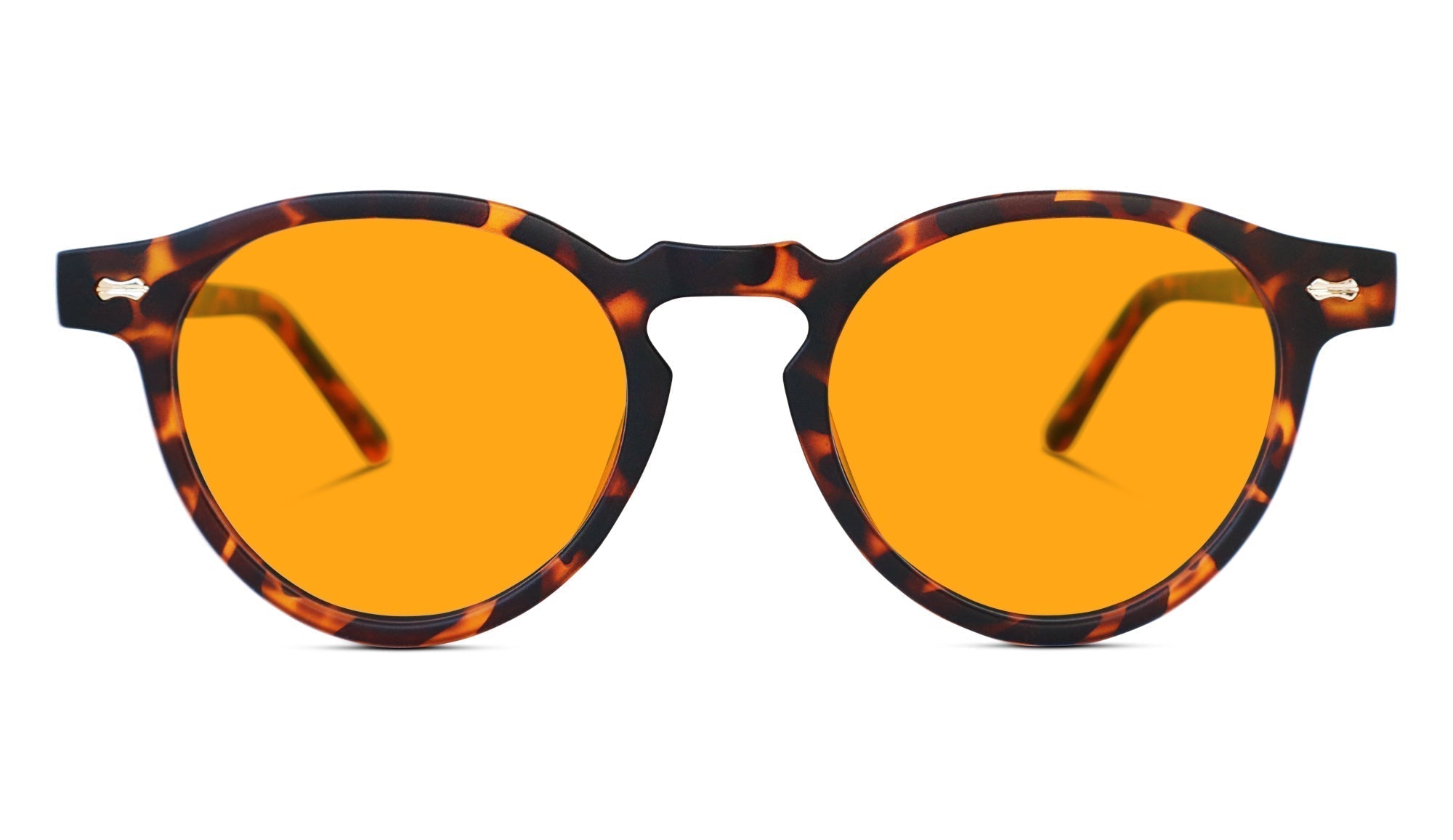 SunDown Oscar Blue Light Blocking Glasses - Tortoise Frame Reading Glasses for Men & Women - Reduce Eye Strain for Work, Gaming & Nighttime Use