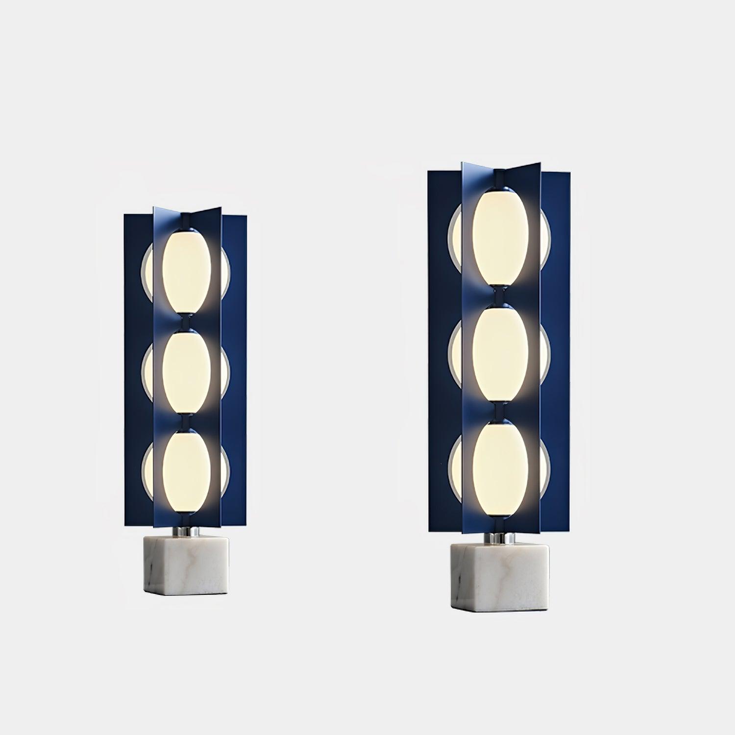Blue Kleos Modern LED Floor Lamp for Living Room - Adjustable Brightness & Energy Efficient Lighting for Home Office, Bedroom, or Reading Nook