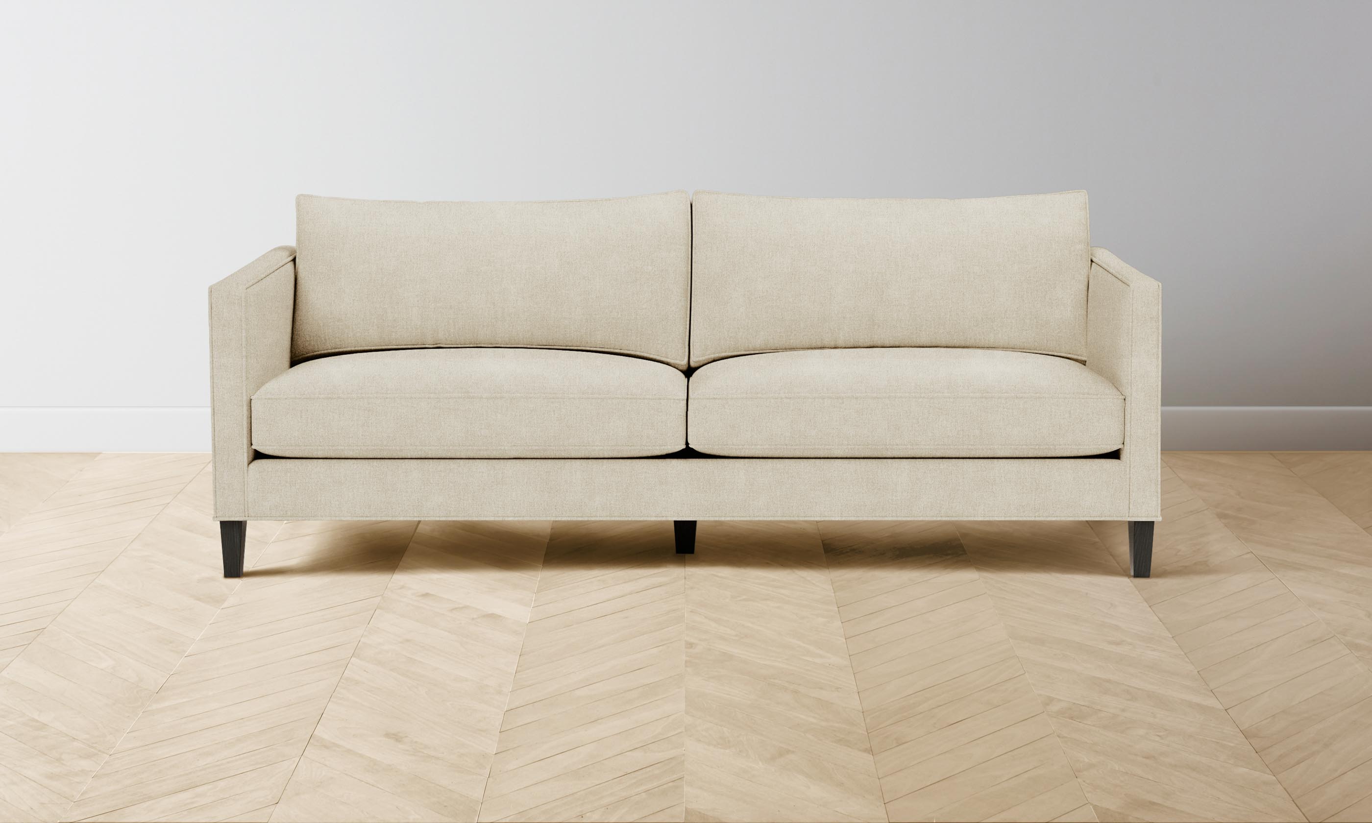 Premium Crosby Sectional Sofa with Performance Mélange Weave Fabric - Modern Living Room Furniture for Comfortable Lounging & Family Gatherings