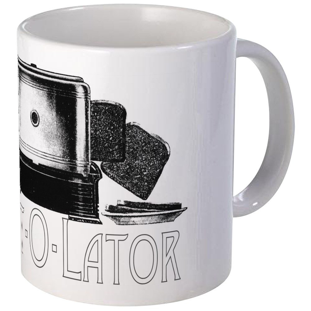 Toast O Lator Mug - 11 oz (325 ml) Ceramic Coffee Cup for Tea & Hot Beverages - Perfect for Office, Home & Gifts