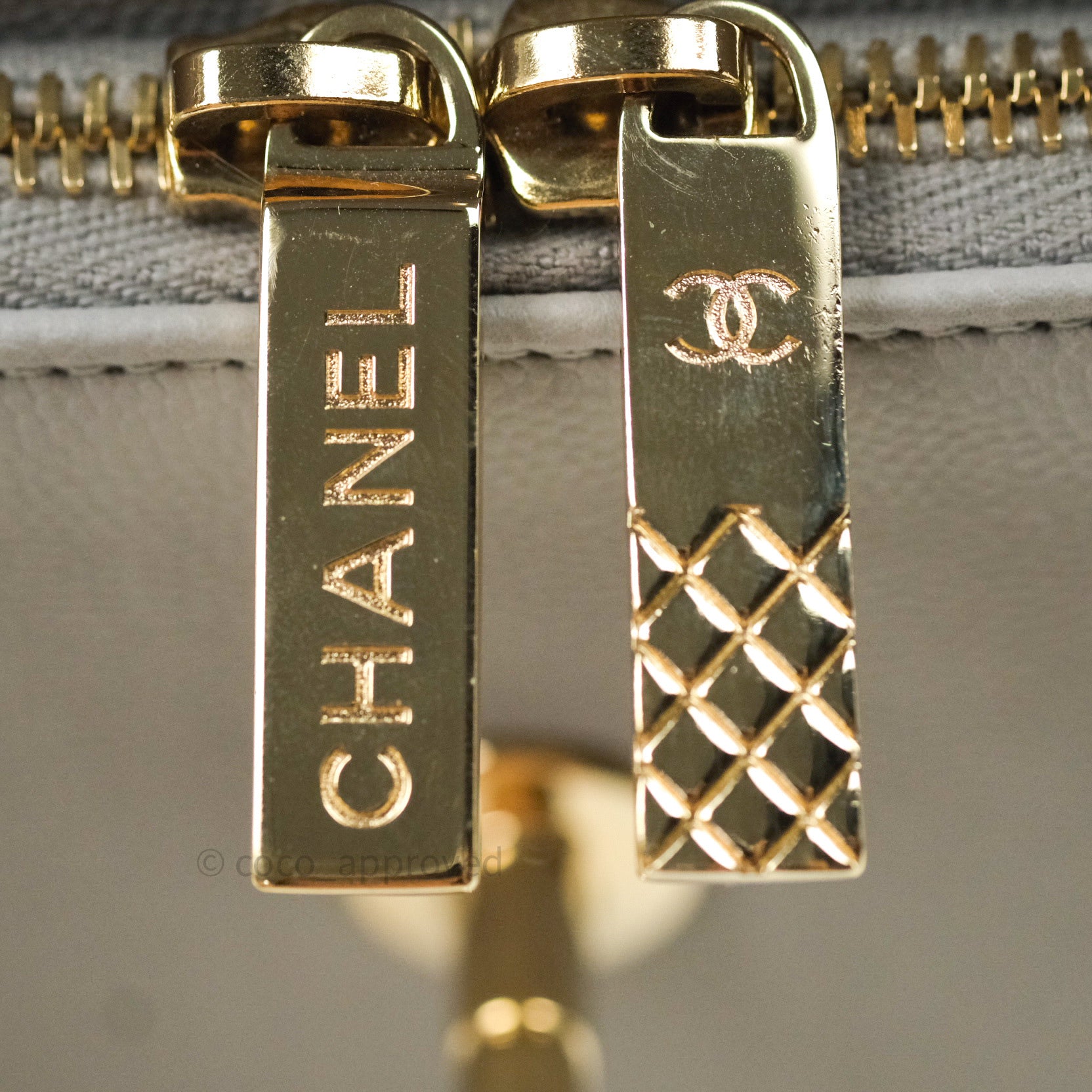 Chanel Caviar Quilted Small Business Afflux Flap Bag in Grey with Light Gold Hardware - Perfect for Work, Travel & Everyday Luxury