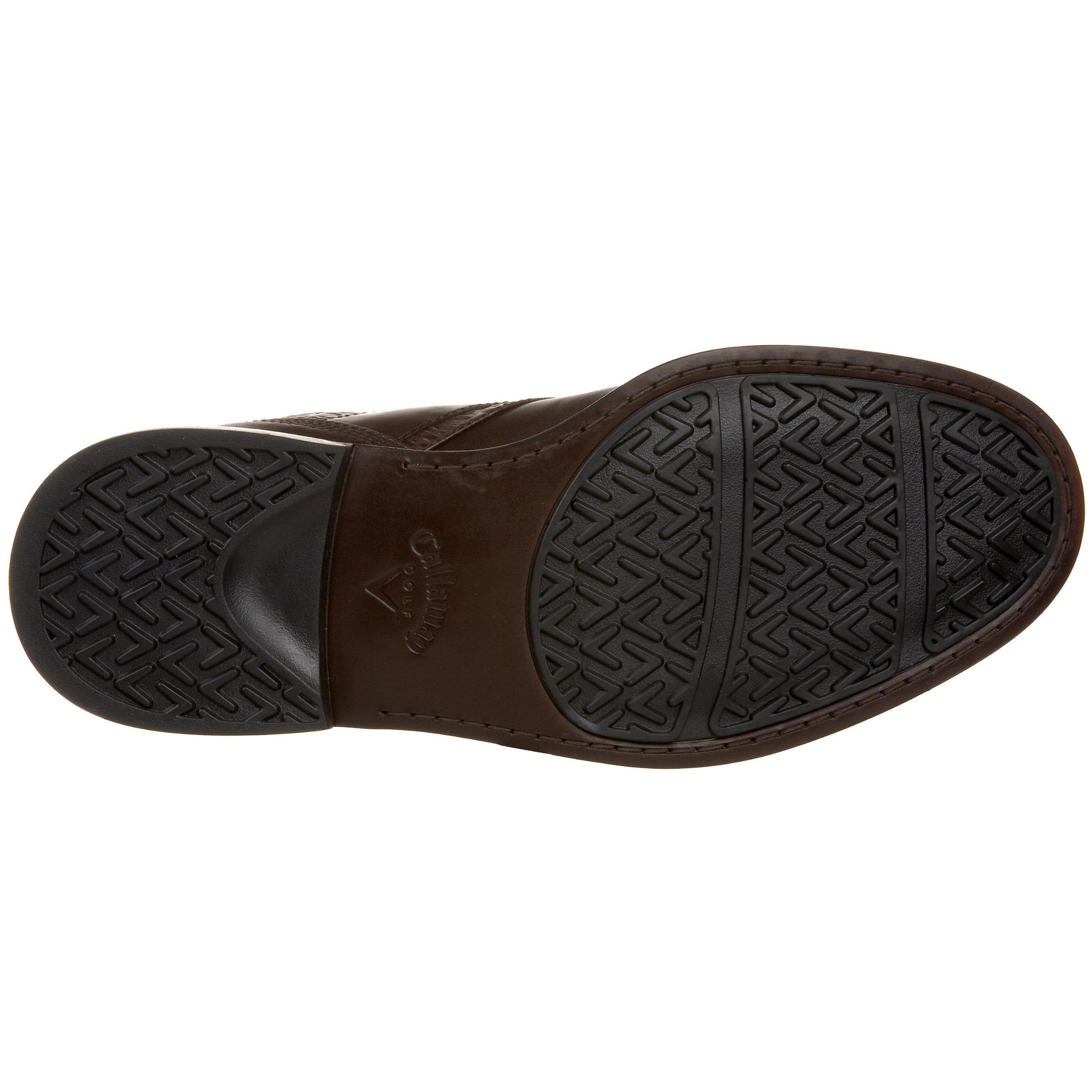 Callaway Men's FT Chev Saddle Golf Shoes - Comfortable & Durable Spiked Golf Shoes for Men - Perfect for Golf Course, Driving Range & Teaching Sessions