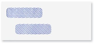 EGP Double Window Self-Seal Envelopes 3 7/8 x 8 7/8 Inches - Pack of 500 for Business Mail, Invoices & Legal Documents | Perfect for Office, Mailing & Billing Needs