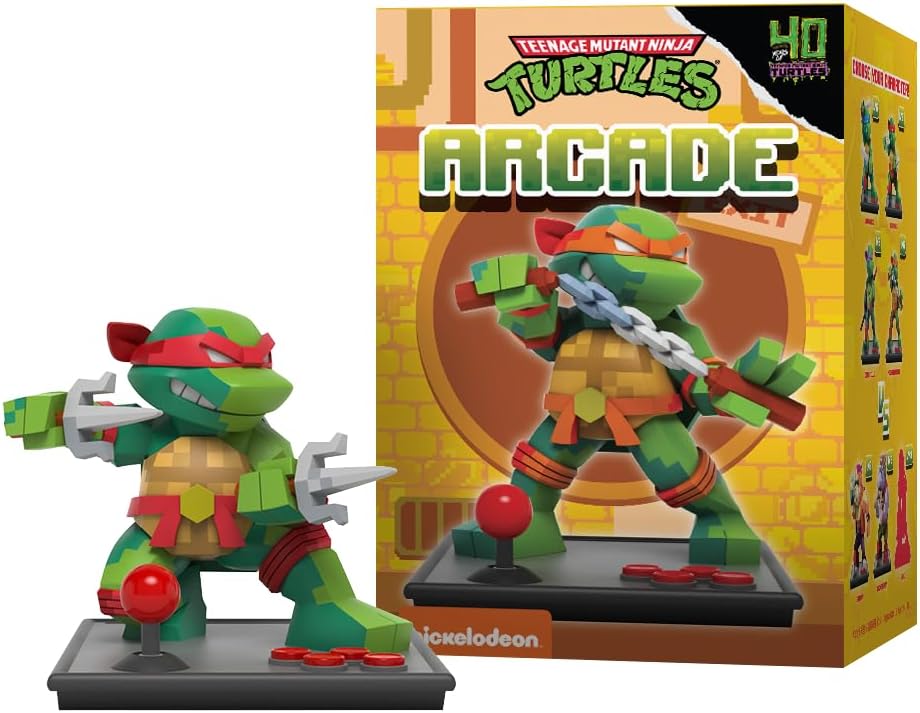Teenage Mutant Ninja Turtles Arcade Game - Classic 4 Player Fighting Game for Kids & Adults - Perfect for Game Rooms, Parties & Retro Gaming Nights