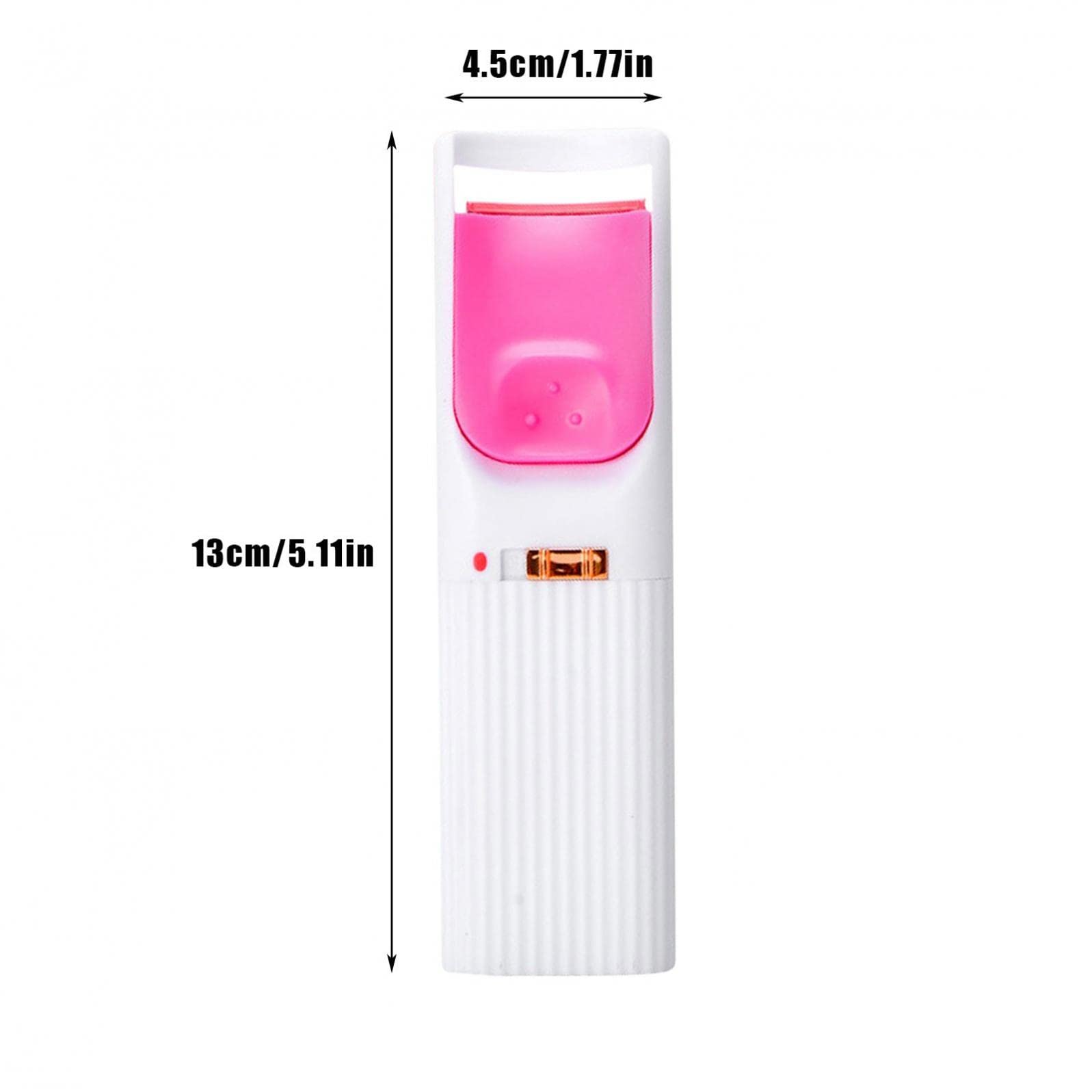 Electric Heated Eyelash Curler with Soft Silicone Pad - Painless Lash Curling Tool for Natural Long-Lasting Curls | Perfect for Daily Makeup, Special Occasions & Travel