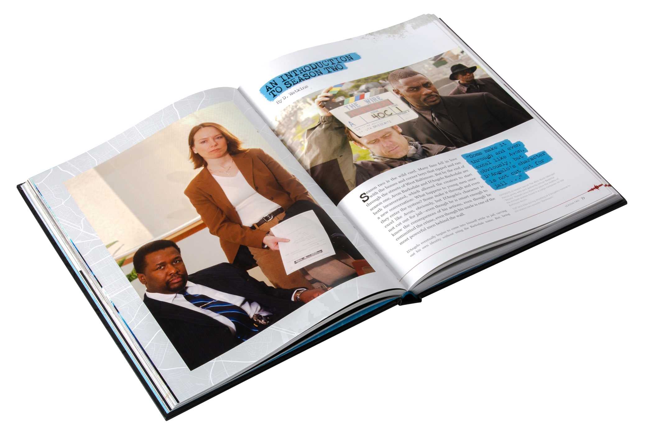 The Wire Book - Complete Visual History for TV Fans & Coffee Tables