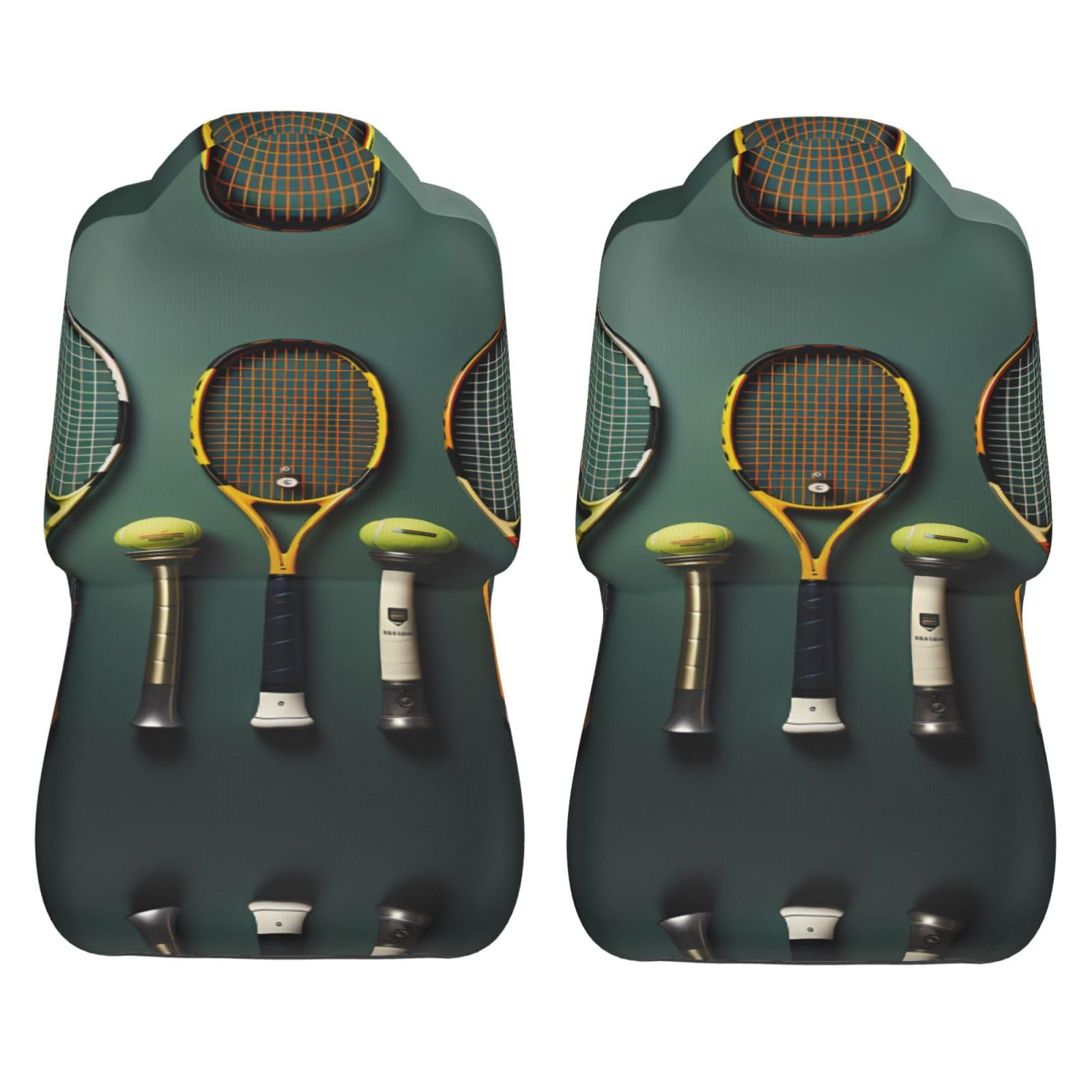 Elastic Durable Car Seat Covers for Tennis Balls and Rackets - Protect Your Car Seats with Comfortable Covers for Sports Enthusiasts and Daily Commuters