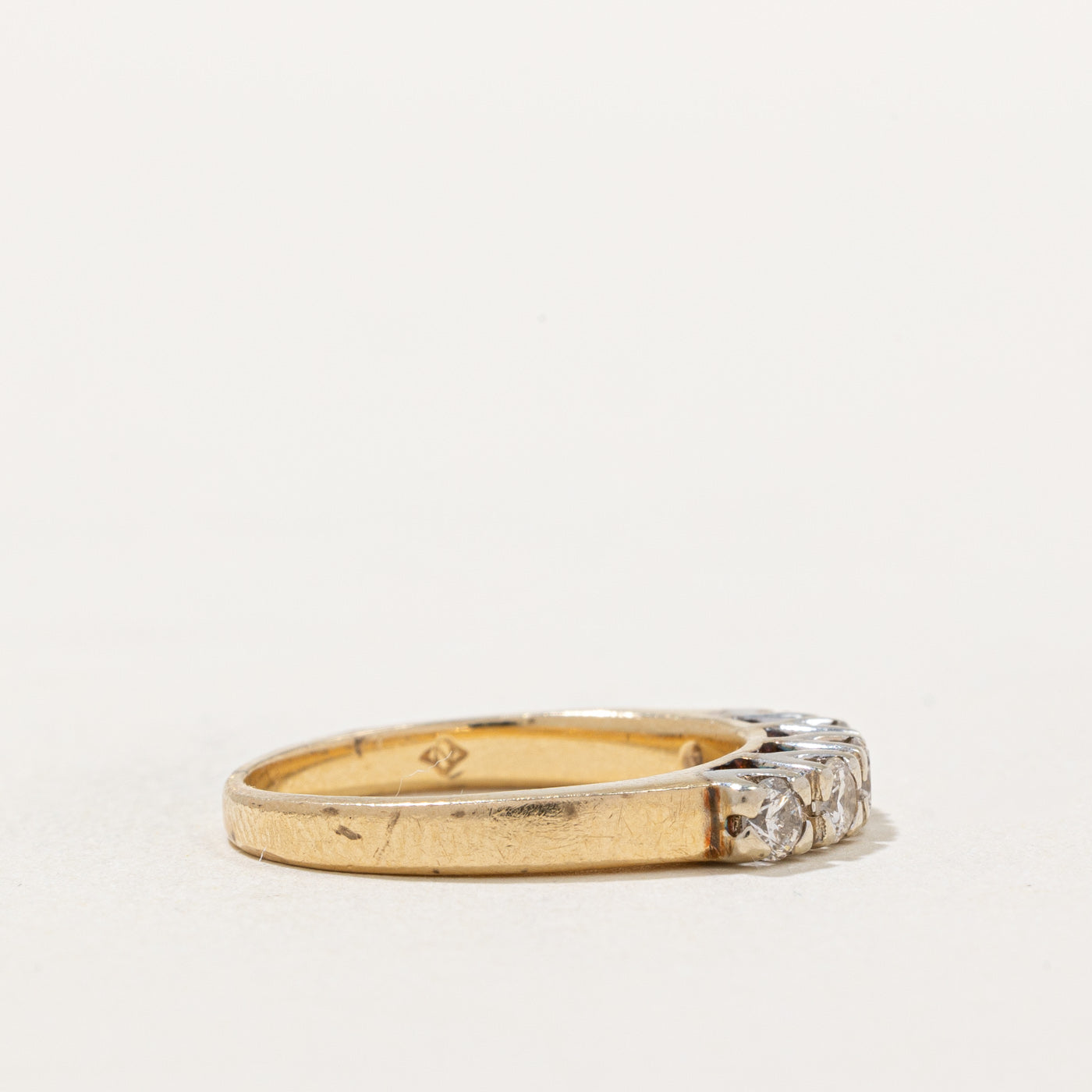 0.44ctw Diamond Five Stone Ring - Size 6 | Elegant Wedding Band, Anniversary Gift for Her | Perfect for Engagements, Proposals & Special Occasions