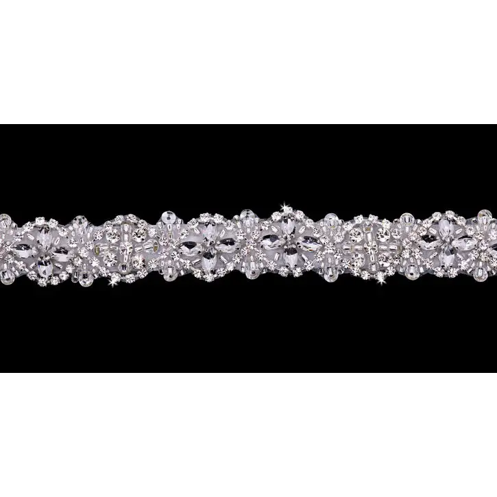 Elegant BT1981 Bridal Belt for Wedding Dresses - Perfect for Bridal Accessories, Boudoir Photography & Special Occasions