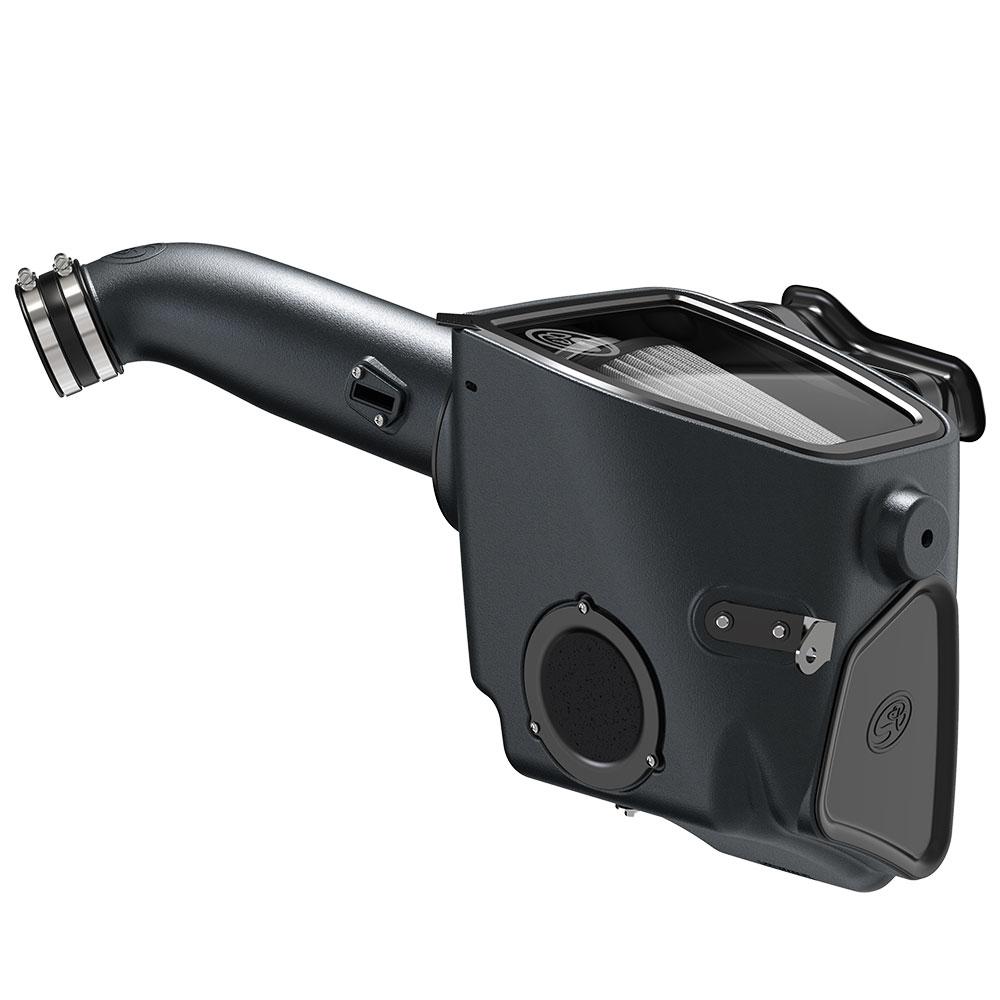 S&B Cold Air Intake Kit for 2020-2024 Ford Powerstroke 6.7L Diesel - Improved Performance & Fuel Efficiency for Towing & Off-Road Adventures