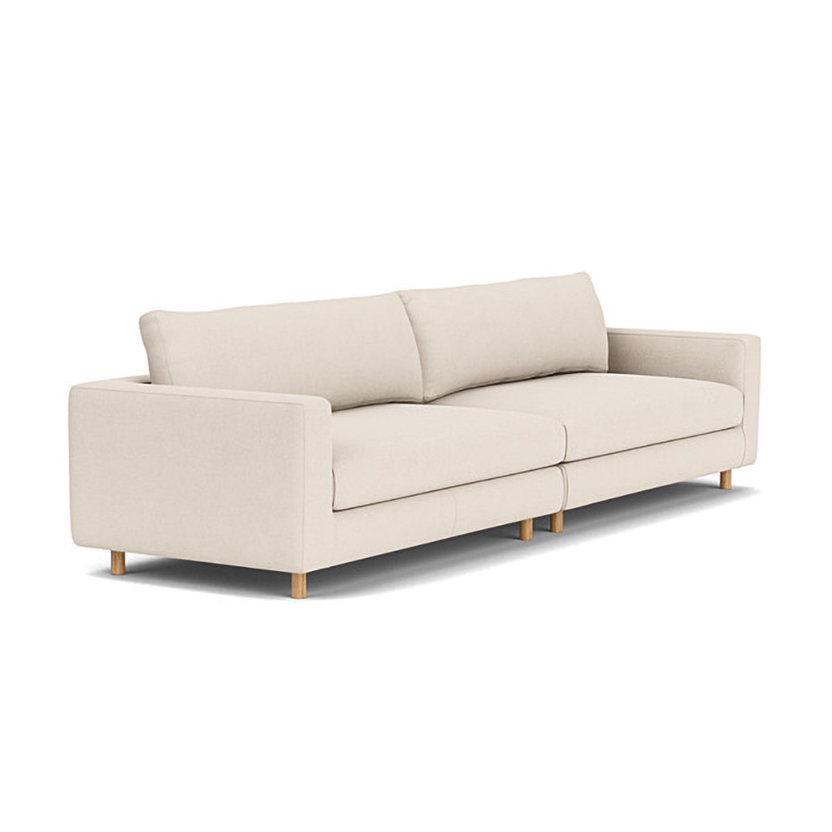 Stylish Dylan Fabric 4-Seater Sofa for Living Room - Comfortable Modern Couch for Home & Office Lounge