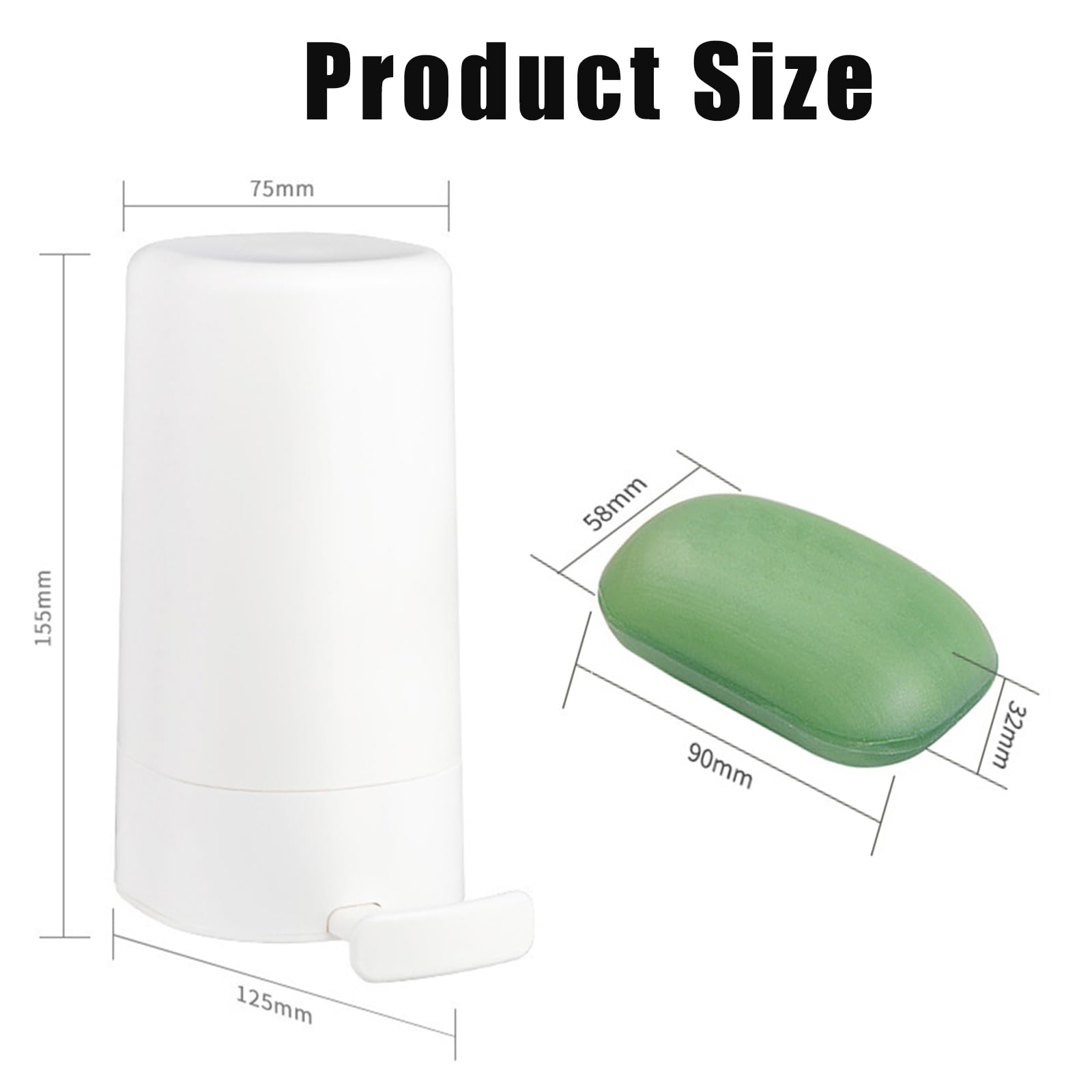 2025 Wall-Mounted Bar Soap Dispenser & Grinder - Adjustable Powder Leakproof Soap Shaver for Kitchen & Bathroom - Waterproof Bar Soap Organizer for Shaving & Storage (1PC) - Perfect for Small Spaces & Eco-Friendly Homes