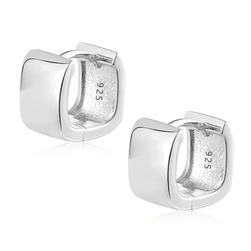 H Chunky Square White Gold