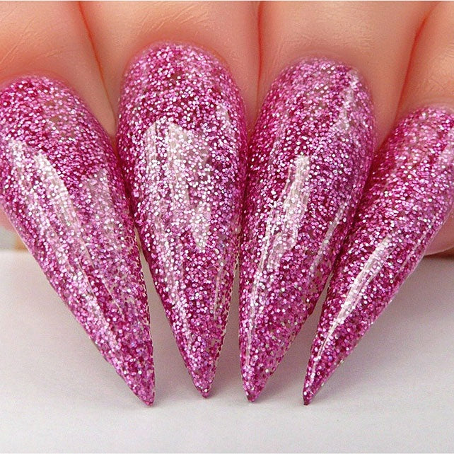 Dip Powder D518 VI Pink - Professional Nail Art Kit for Salon & Home Manicure | Long-Lasting & Easy to Apply