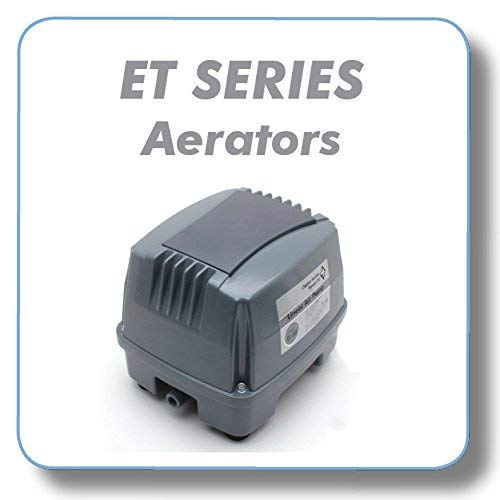Blue Diamond ET 80 Septic or Pond Linear Diaphragm Air Pump - High Efficiency Oxygenation for Wastewater Treatment & Aquaculture Ponds