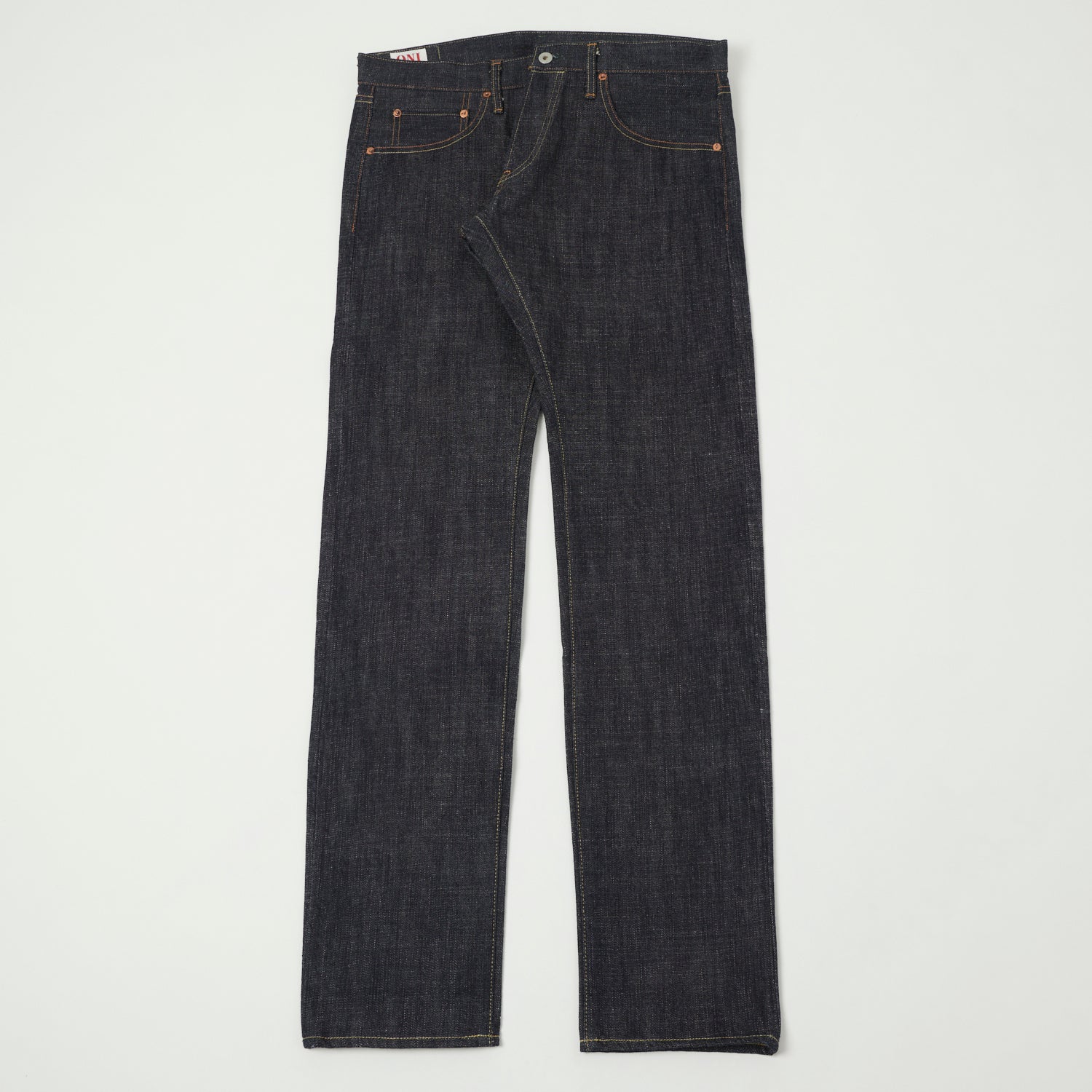 ONI 512 14oz Slim Straight Raw Denim Jeans for Men - Premium Japanese Selvedge Jeans | Perfect for Casual Wear, Work & Everyday Outfits